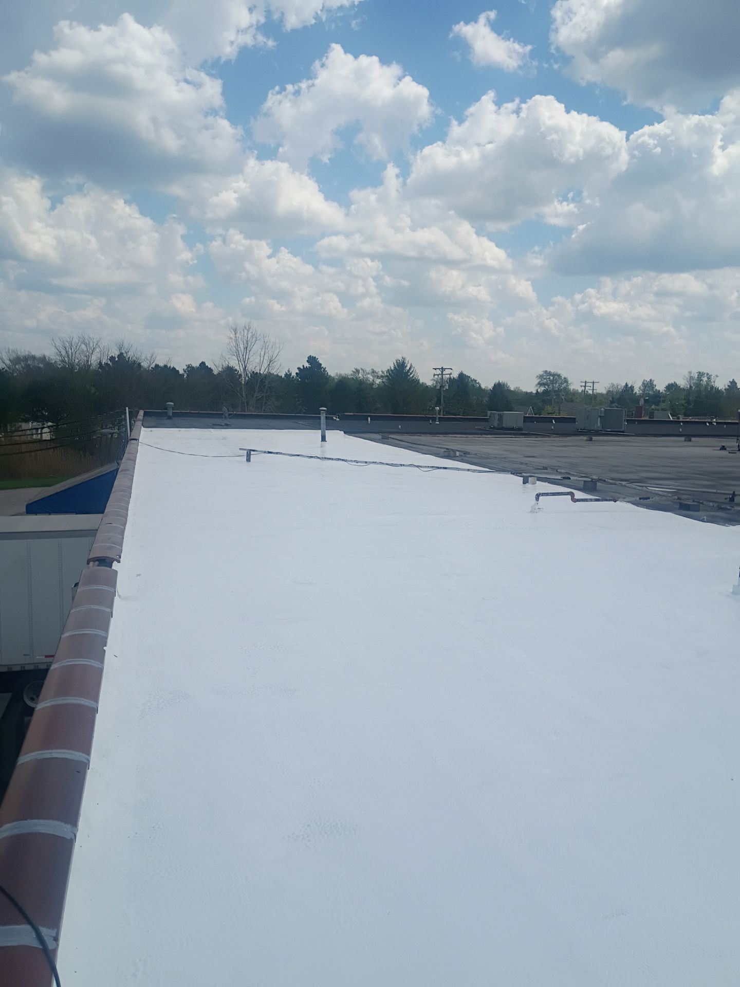 Commercial Flat Roof Restoration in Brunswick, OH by Glacier Industrial LLC