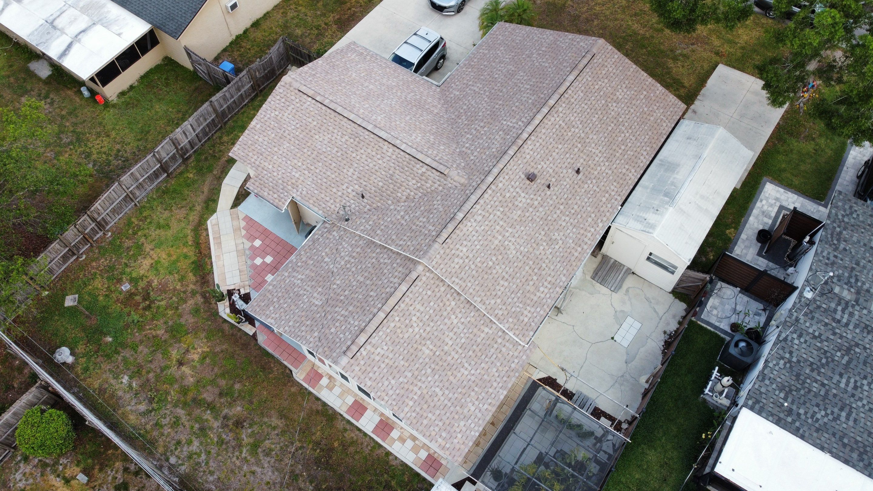 Roof Replacement in Lutz, FL. by Steadfast Roofing