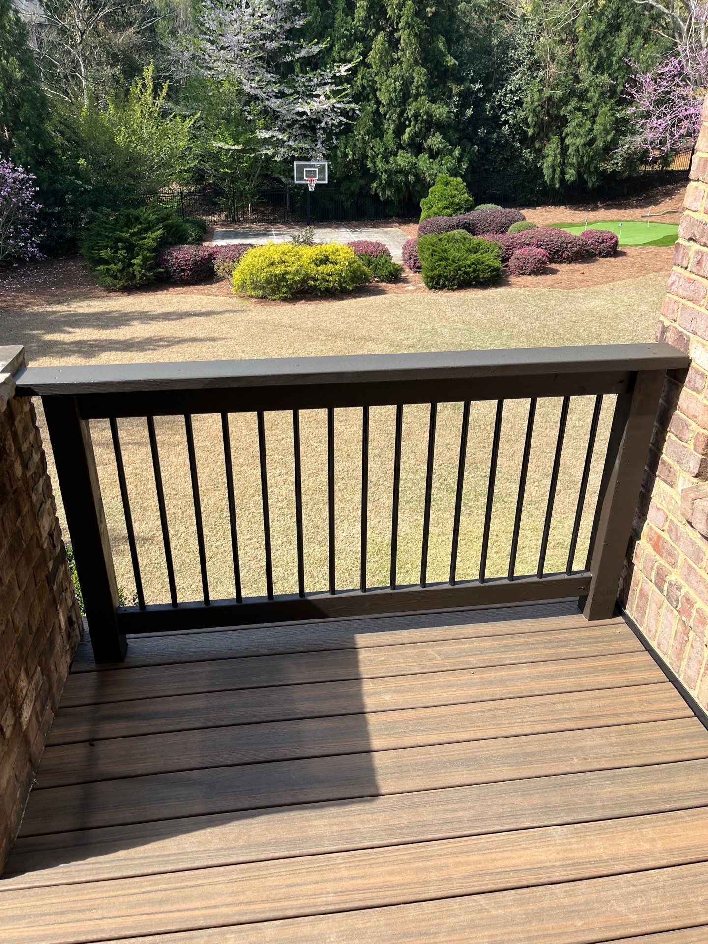Trex Deck Resurface with New Railing in Atlanta, GA by Nelson Exteriors