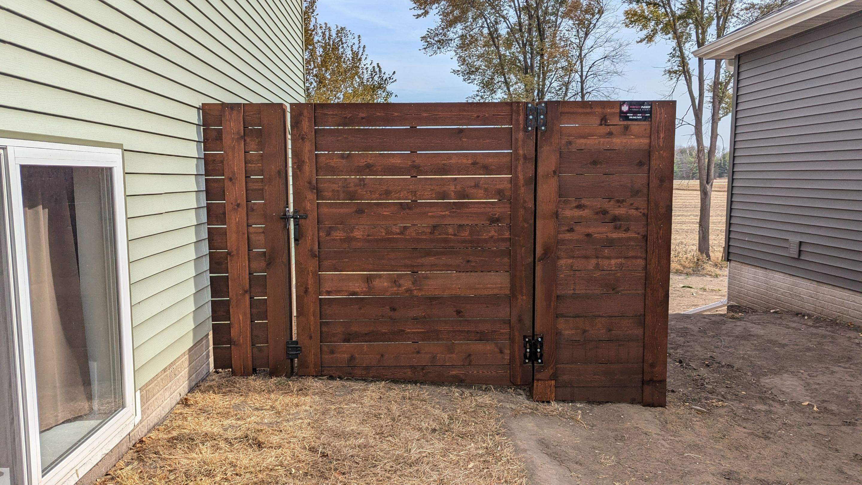 Project in Janesville by Perfect Picket Fence and Stain