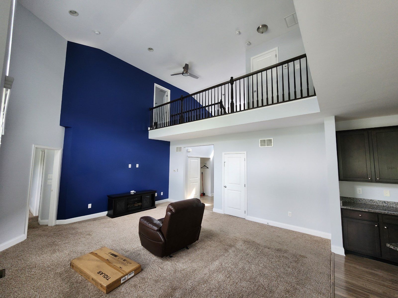 Bright Blue Interior Painting in Mays Landing, NJ by Davis Painting Llc 