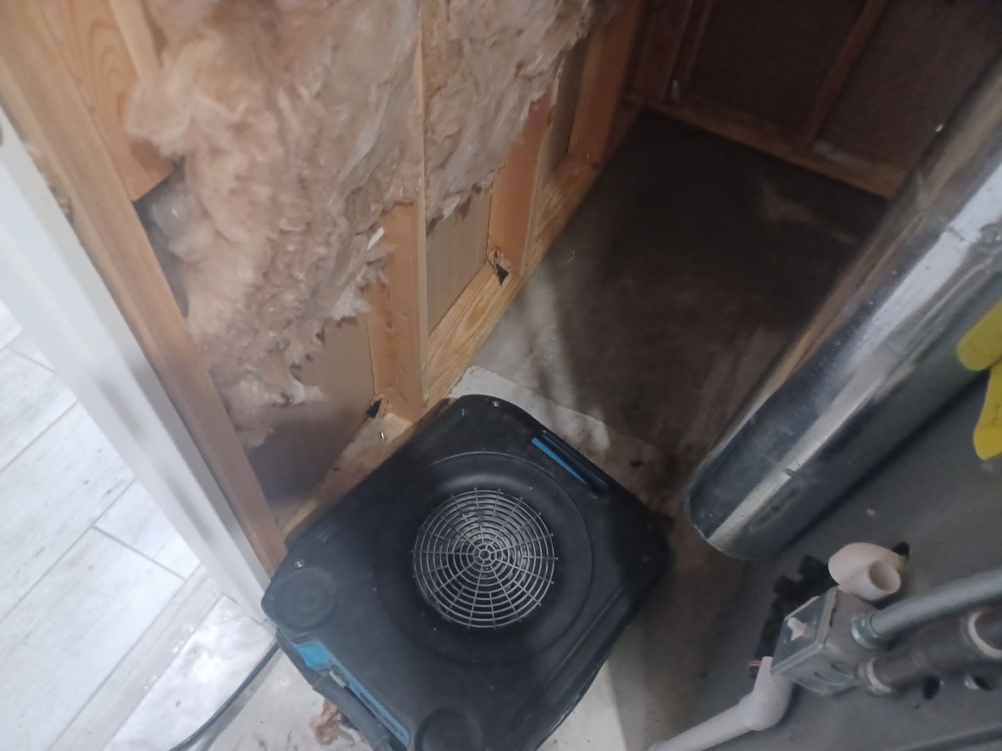 Project in West Bloomfield by EzDry Water Mitigation & Property Restoration