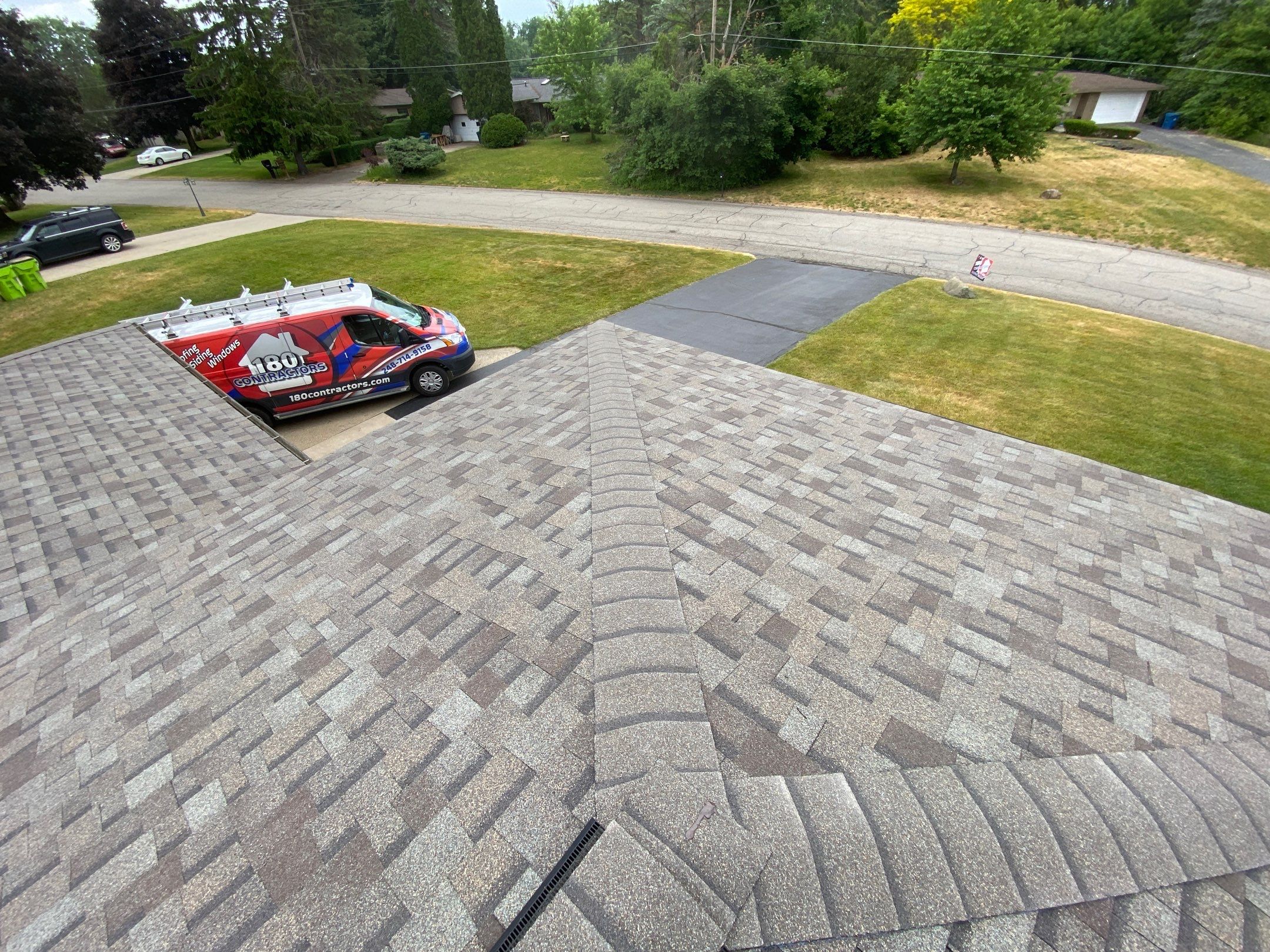 Roof Replacement using Owens Corning by 180 Contractors