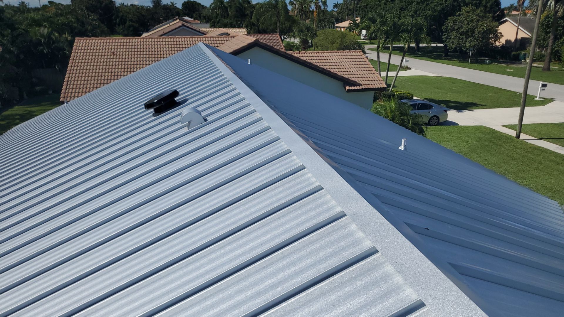 Residential Roofing Installation using Mil Finish-Unpainted by BLUES BROTHERS ROOFING