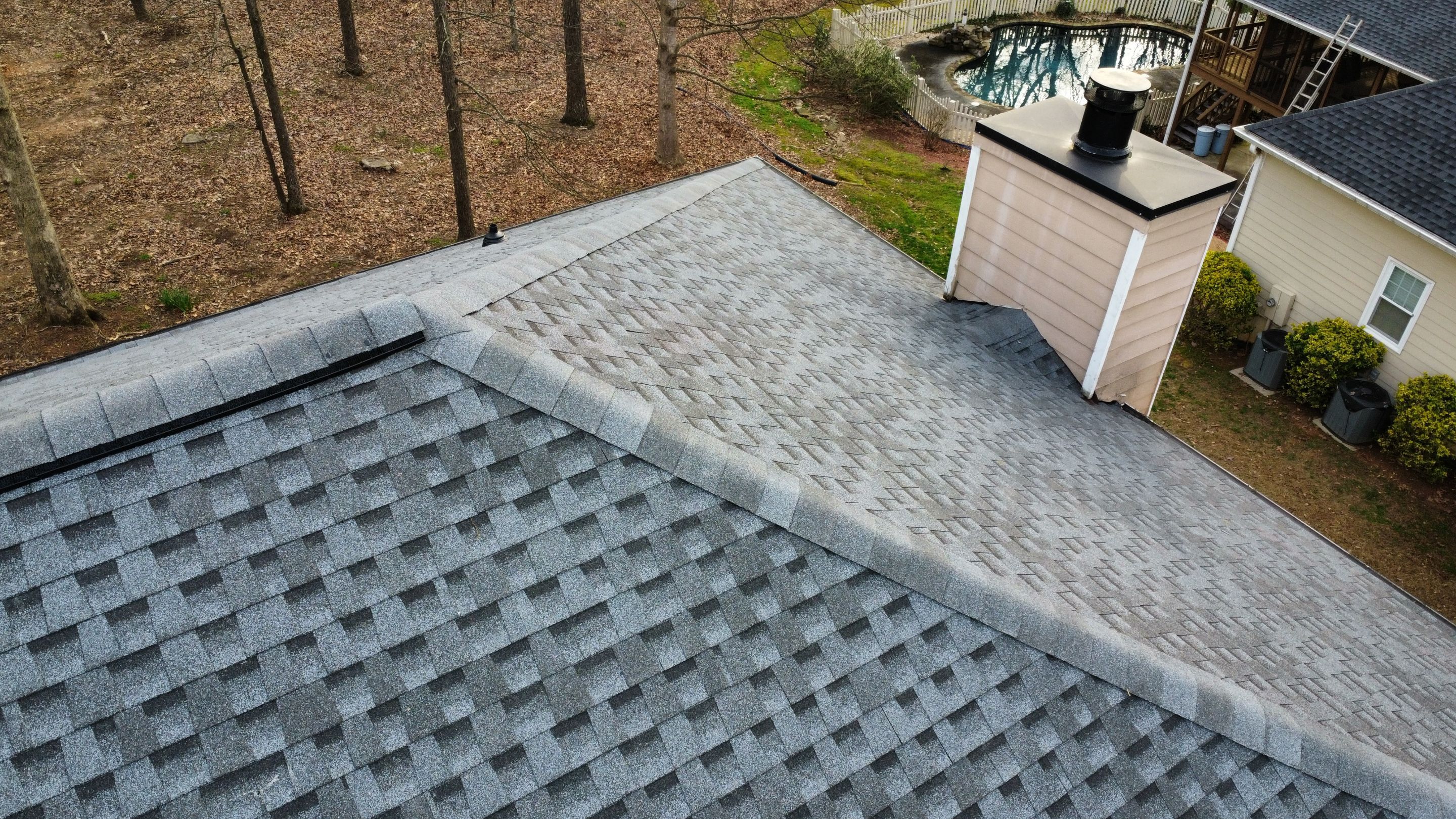 Powder Springs, GA Roof Replacement, GAF HDZ Pewter Gray by Reset Roofing
