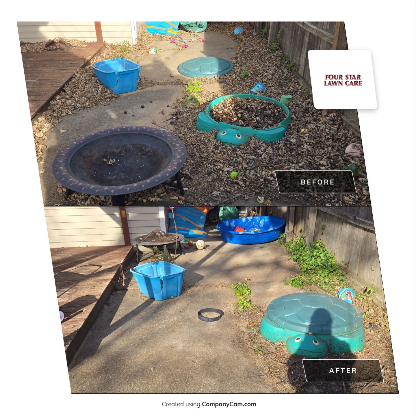Project in Wichita by Four Star Lawn Care