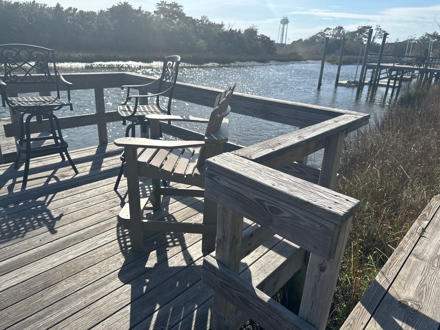 Dock using Wood Sealant by DuraSeal