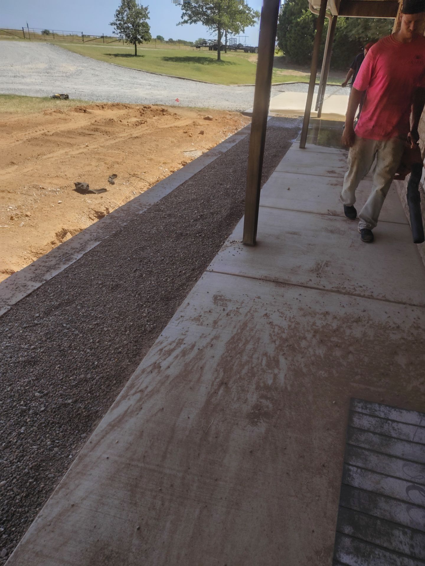 Retaining Wall by Clays Services Inc