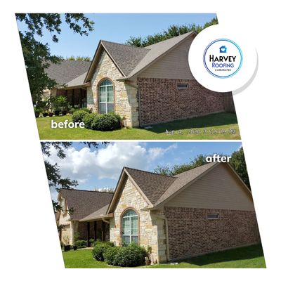 Residential Roofing Installation using ATLAS StormMaster Shake