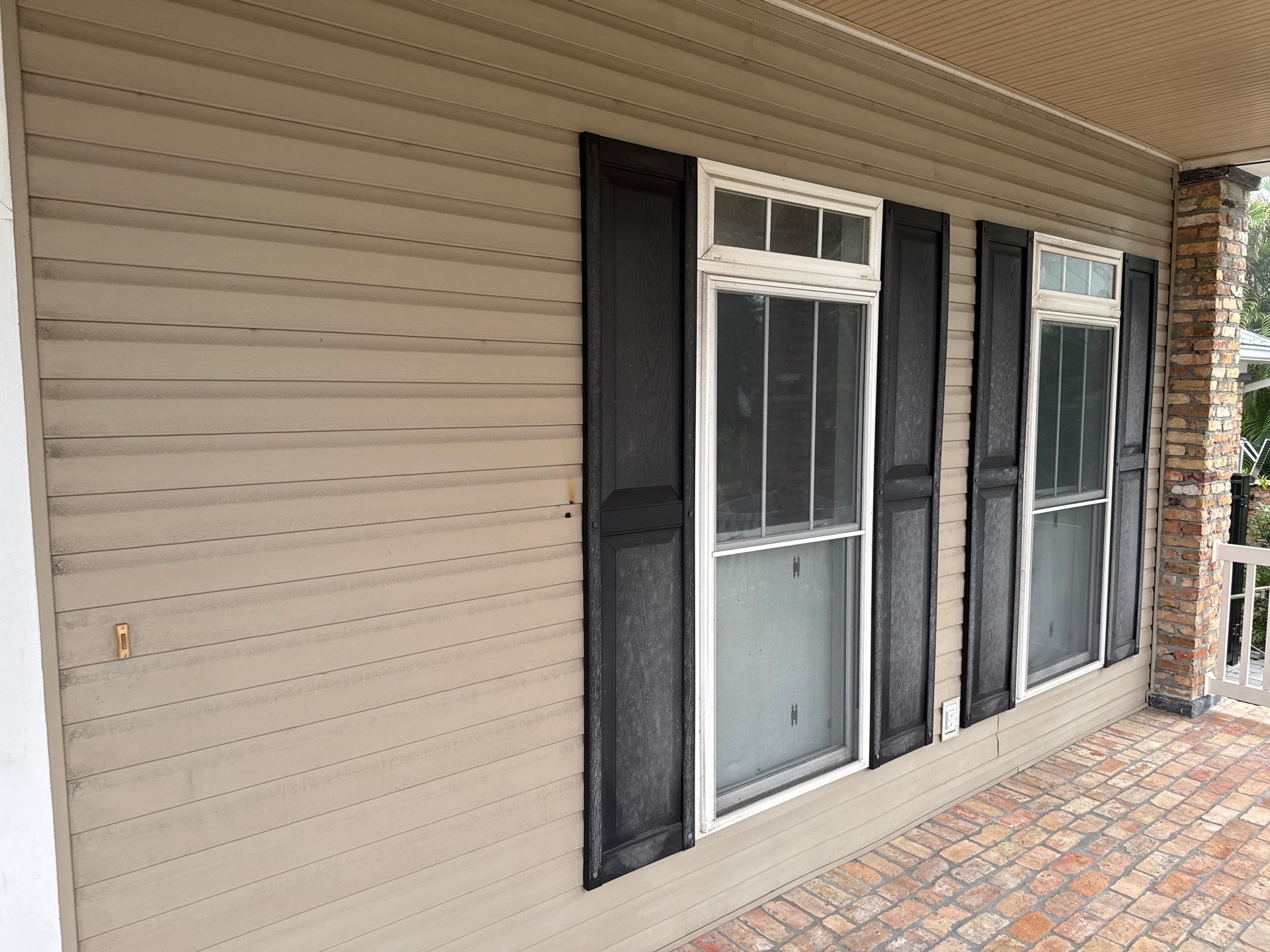 2-Story House Wash and Garage Pressure Washing in Palmetto, FL by Sunshine AquaWash