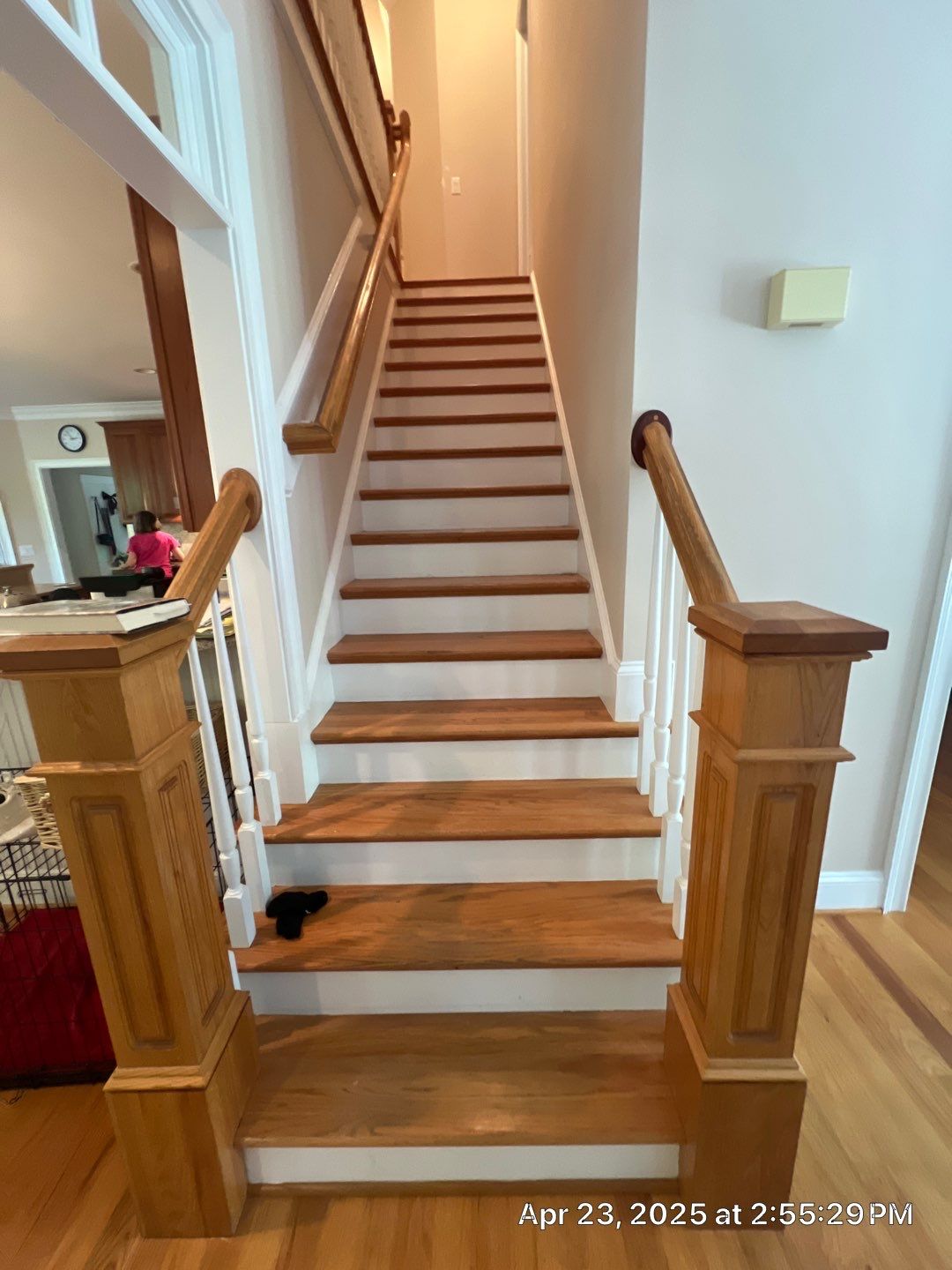 A beautiful refinishing project in The Oaks, Chapel Hill by Accent Custom Floors