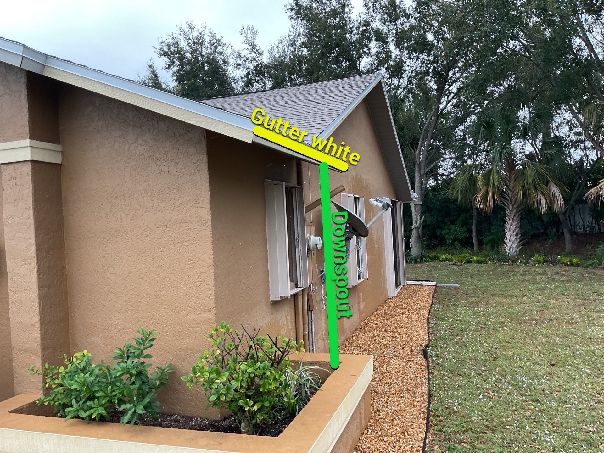 K-Style Aluminum Gutters Installation in Fort Myers FL by Gutter Professors