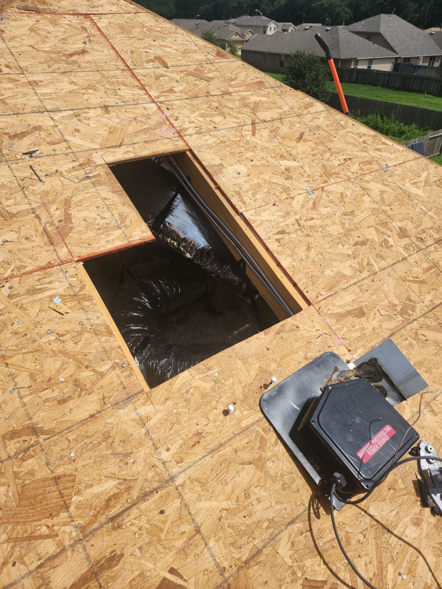 Residential Roofing Installation using Owen's Corning Duration (Lifetime) Shingles by Roof Repair Company