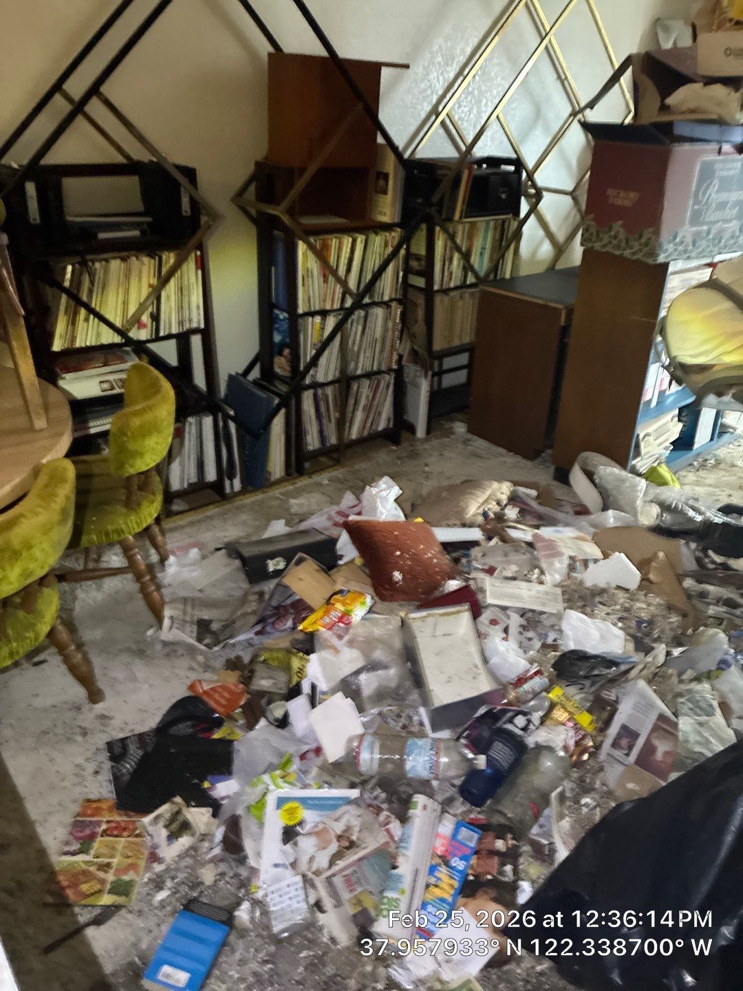 Project in San Pablo by 911 Hazmat Cleanup 