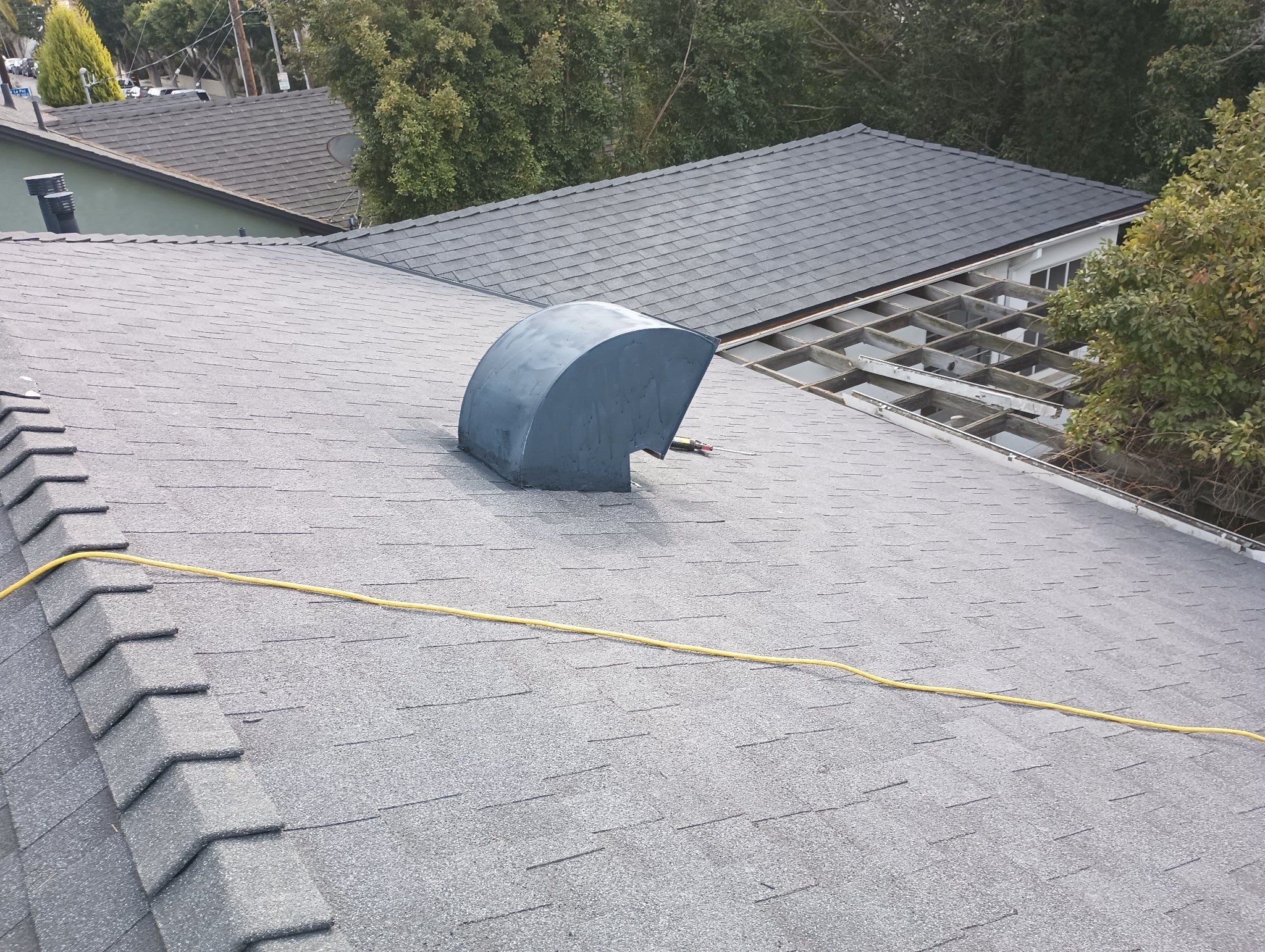 Residential Roofing Installation using Owens Corning Duration Cool Shingles by Hull Brothers Roofing