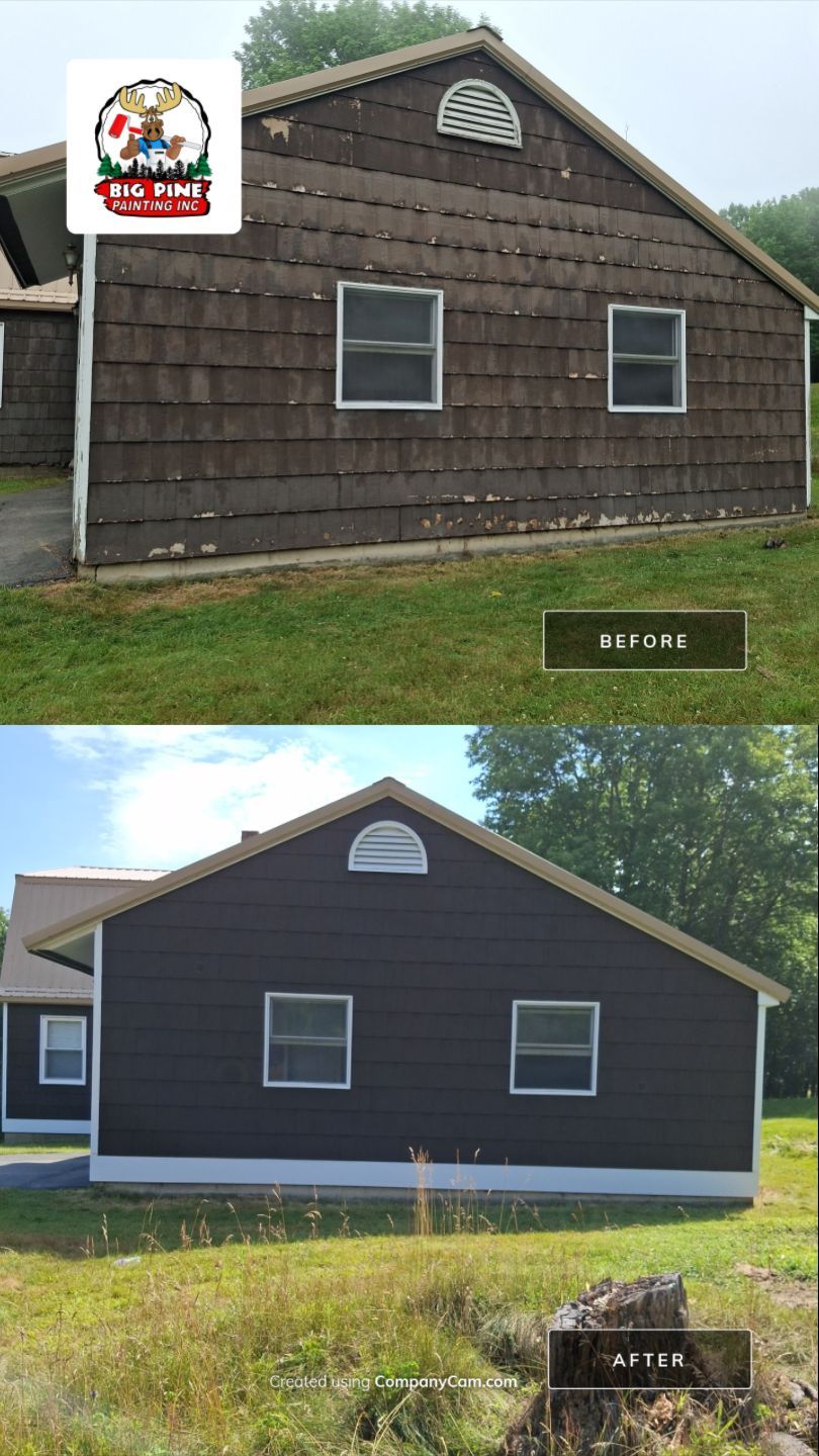 Exterior Repaint With Trim Replacement by Big Pine Panting Inc