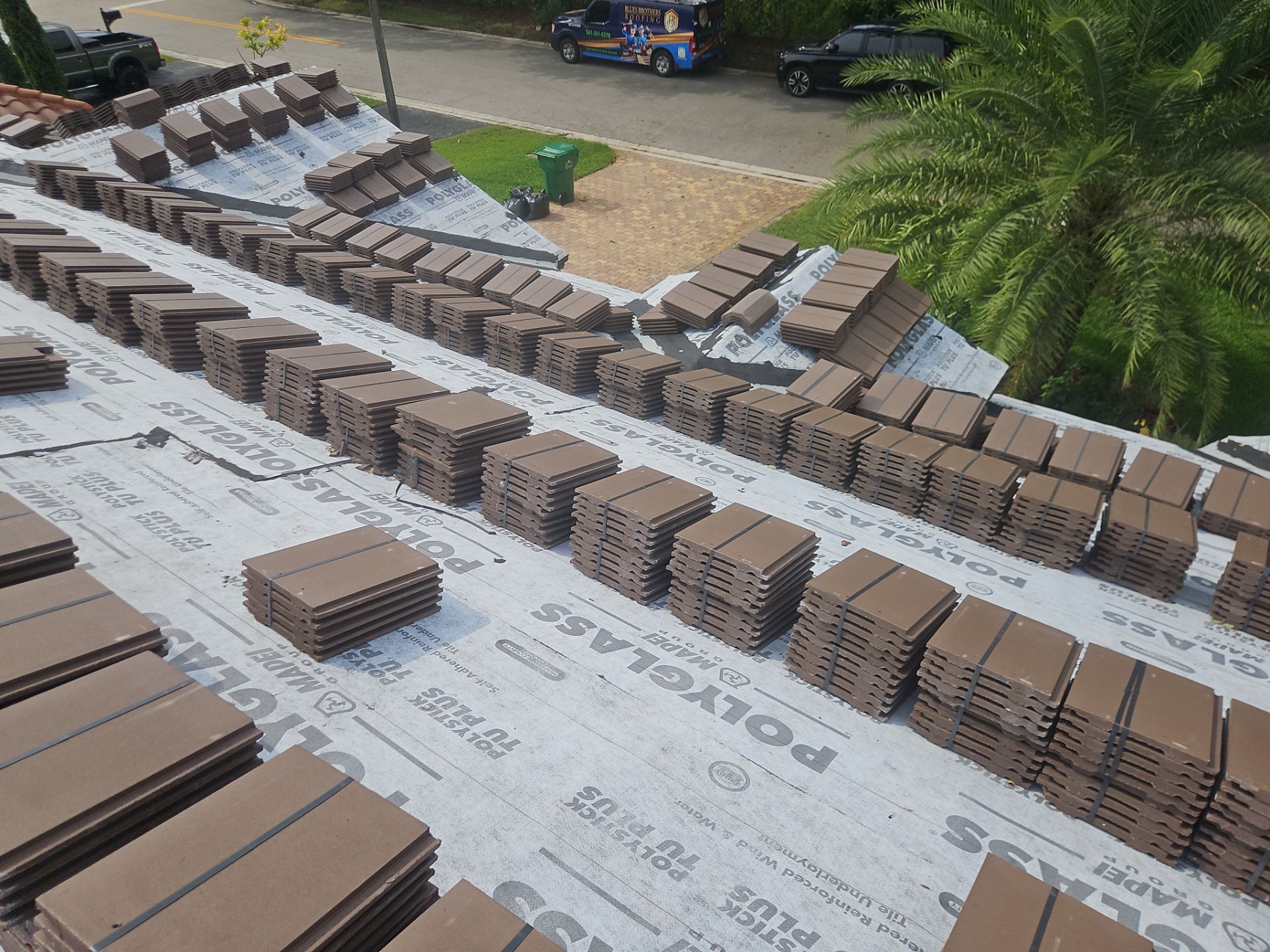 Residential Roofing Installation using WestLake Roofing Tile by BLUES BROTHERS ROOFING