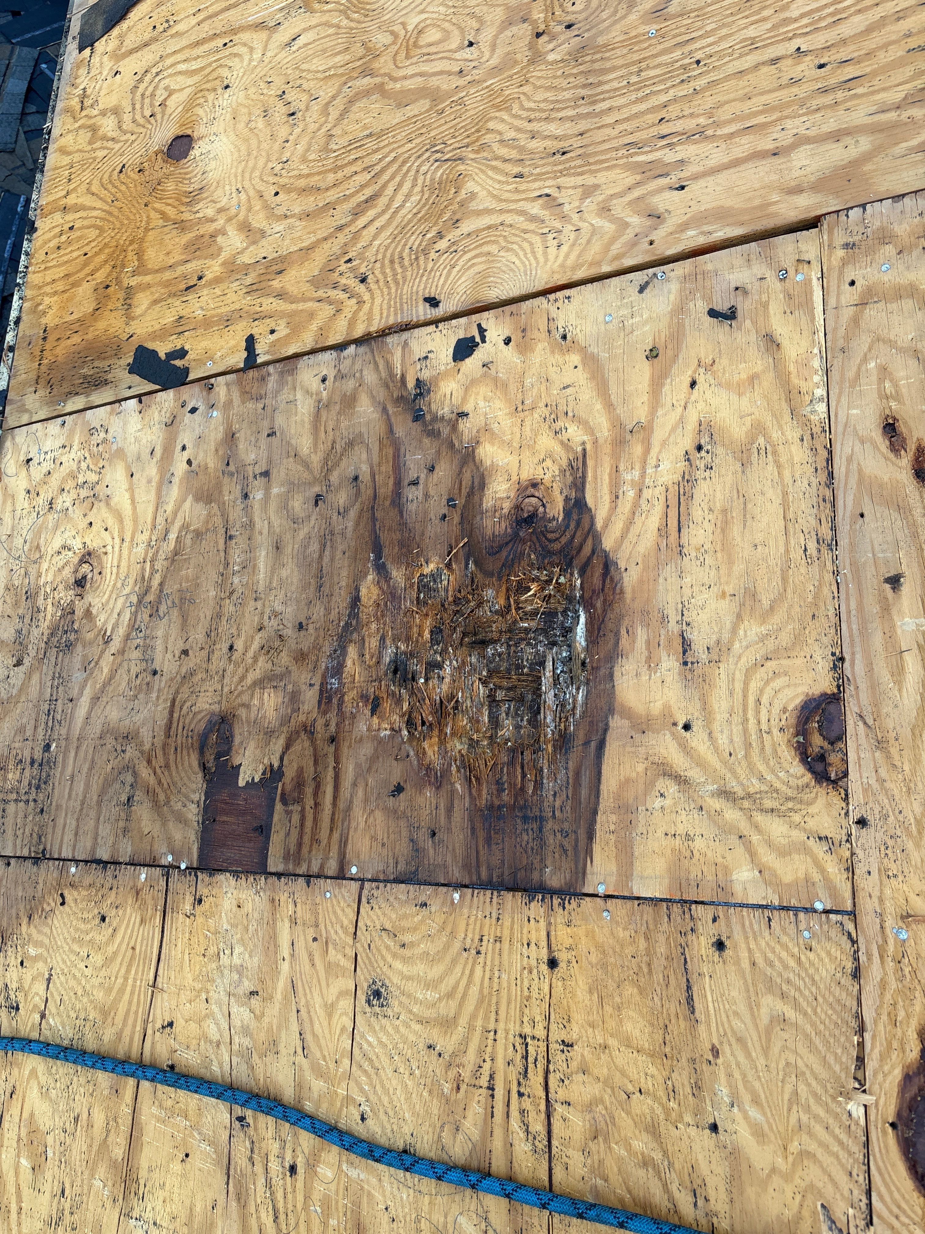 Roof repair by Deerfield Roofing LLC