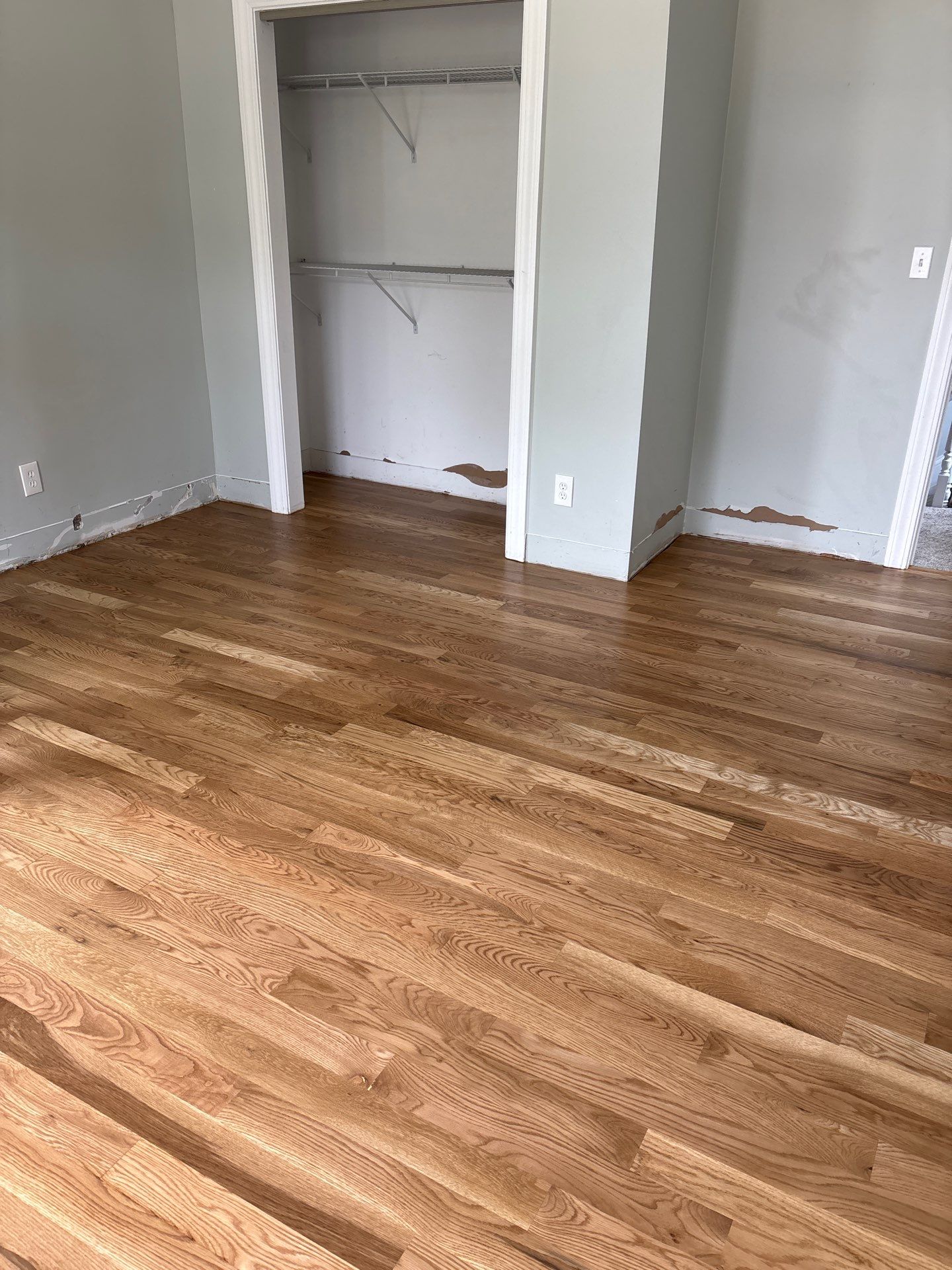 White Oak Hardwood Floor Installation in Cincinnati by Footprints Floors Kentucky