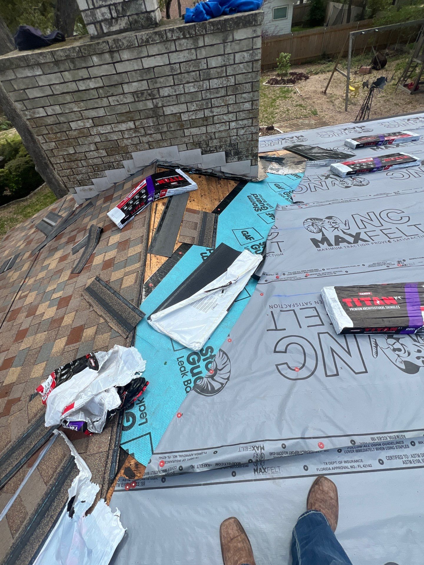 Project in Austin by Rhino Roofing and General Contracting, LLC