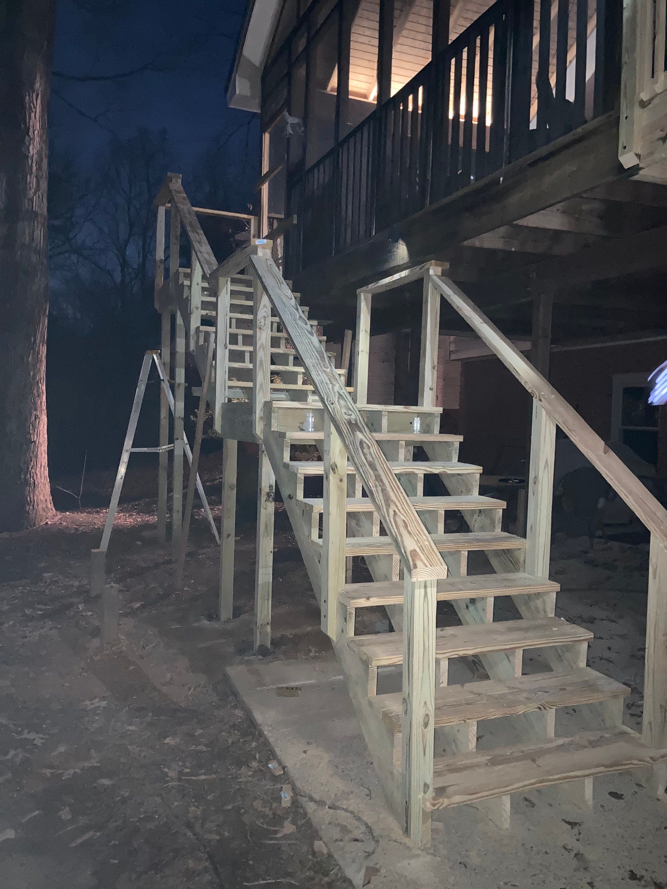 Russet Woods Deck by Pillar and Pine