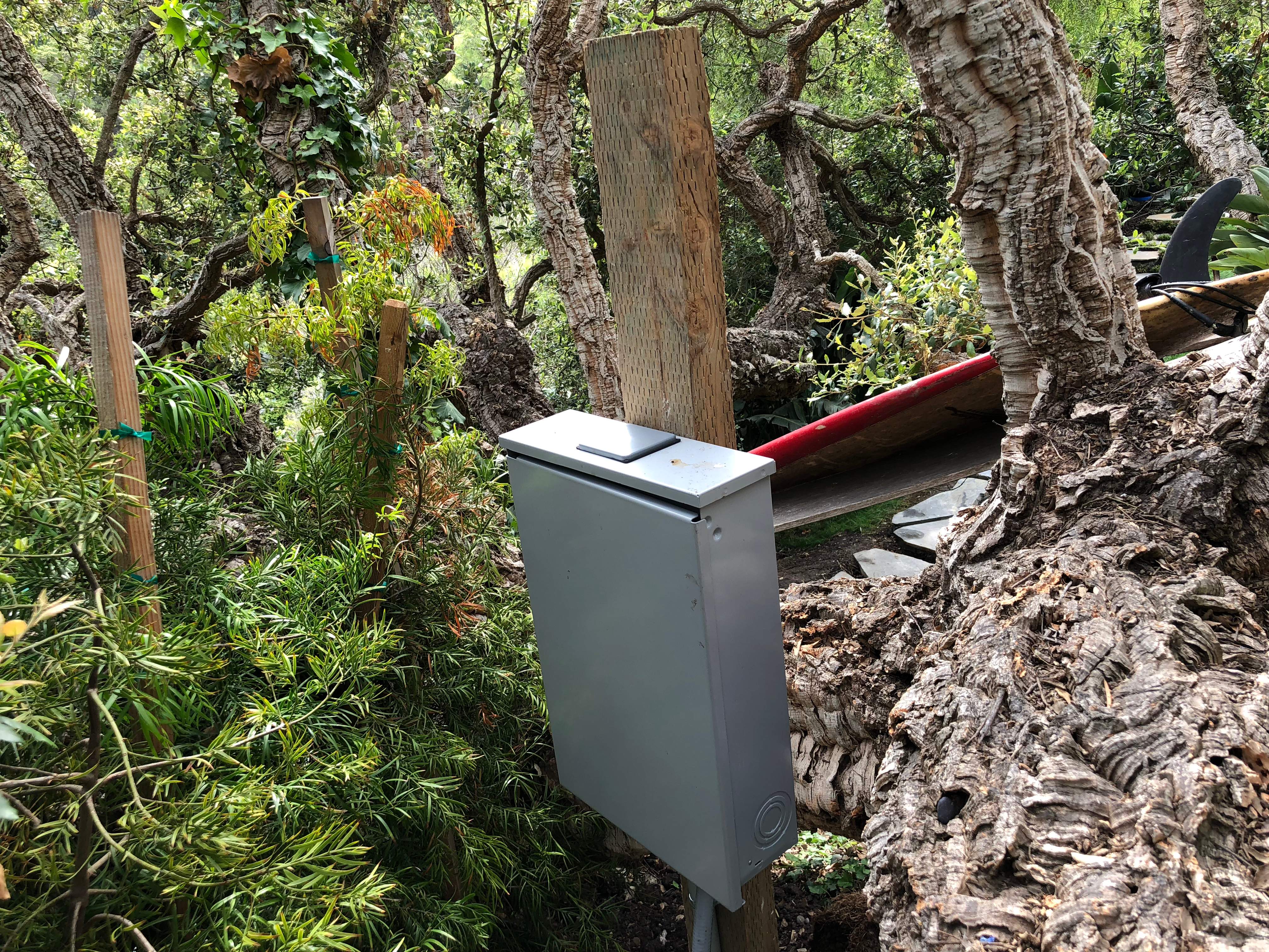 Outdoor AV and Landscape Lighting in Malibu by Outdoor Lights + Shades