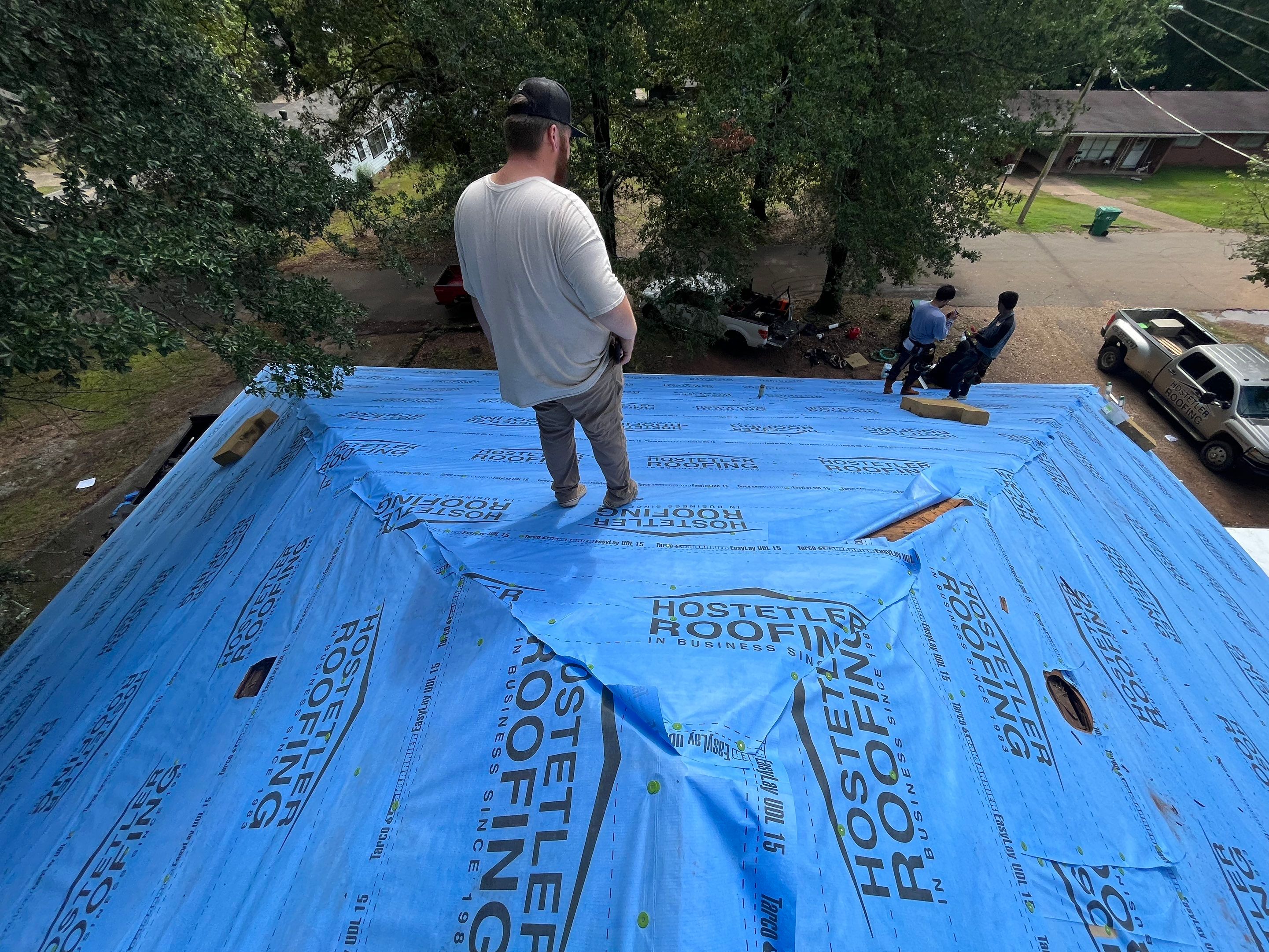 Storm Restoration Reroof: 30 Year Architectural Shingle by Hostetler Roofing