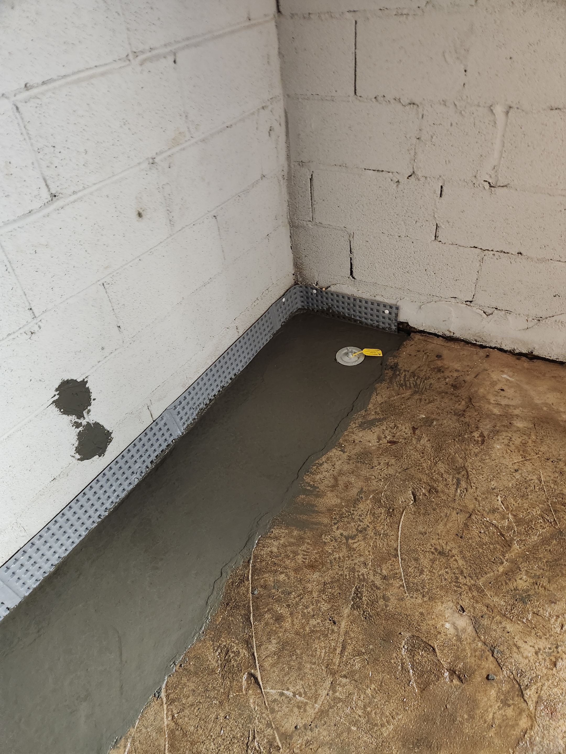 Interior French Drain in Pine Brook NJ by Pure Service Pro, LLC 
