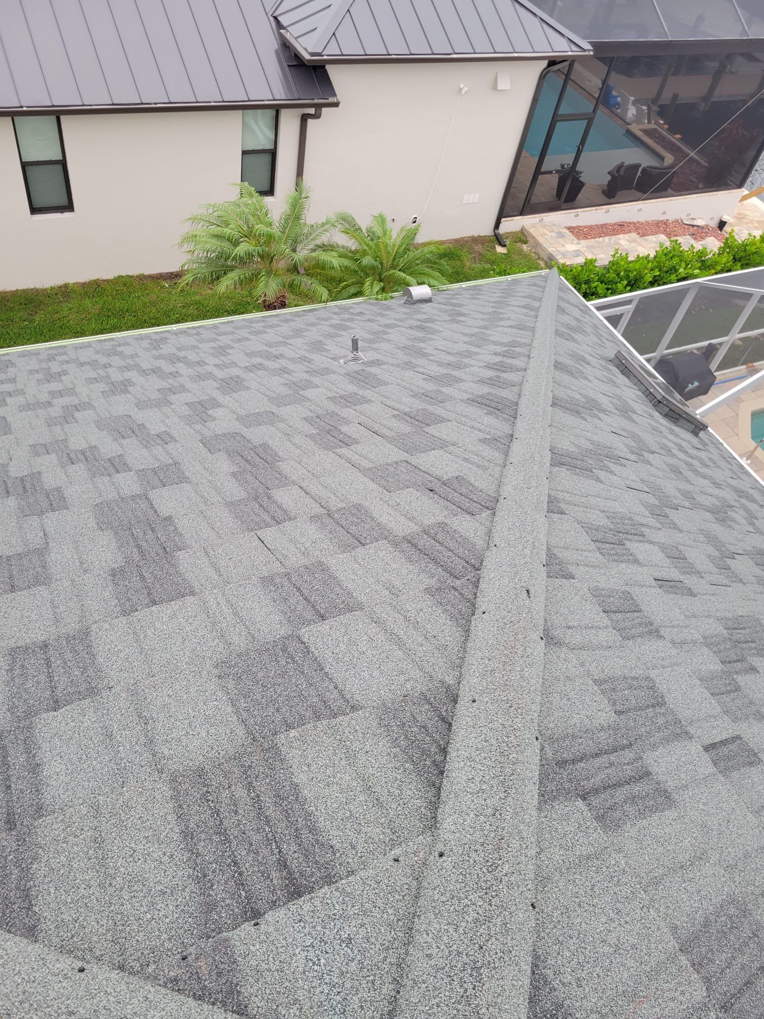 SW Cape Coral Stone Coated Steel Roof Installation by Four Peaks Roofing