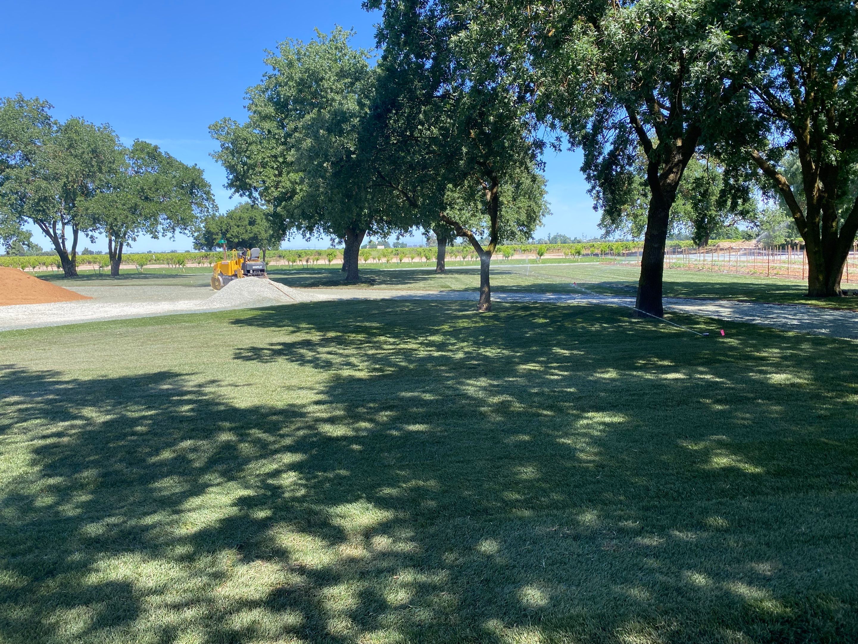 Project in Lodi by A - G Sod Farms
