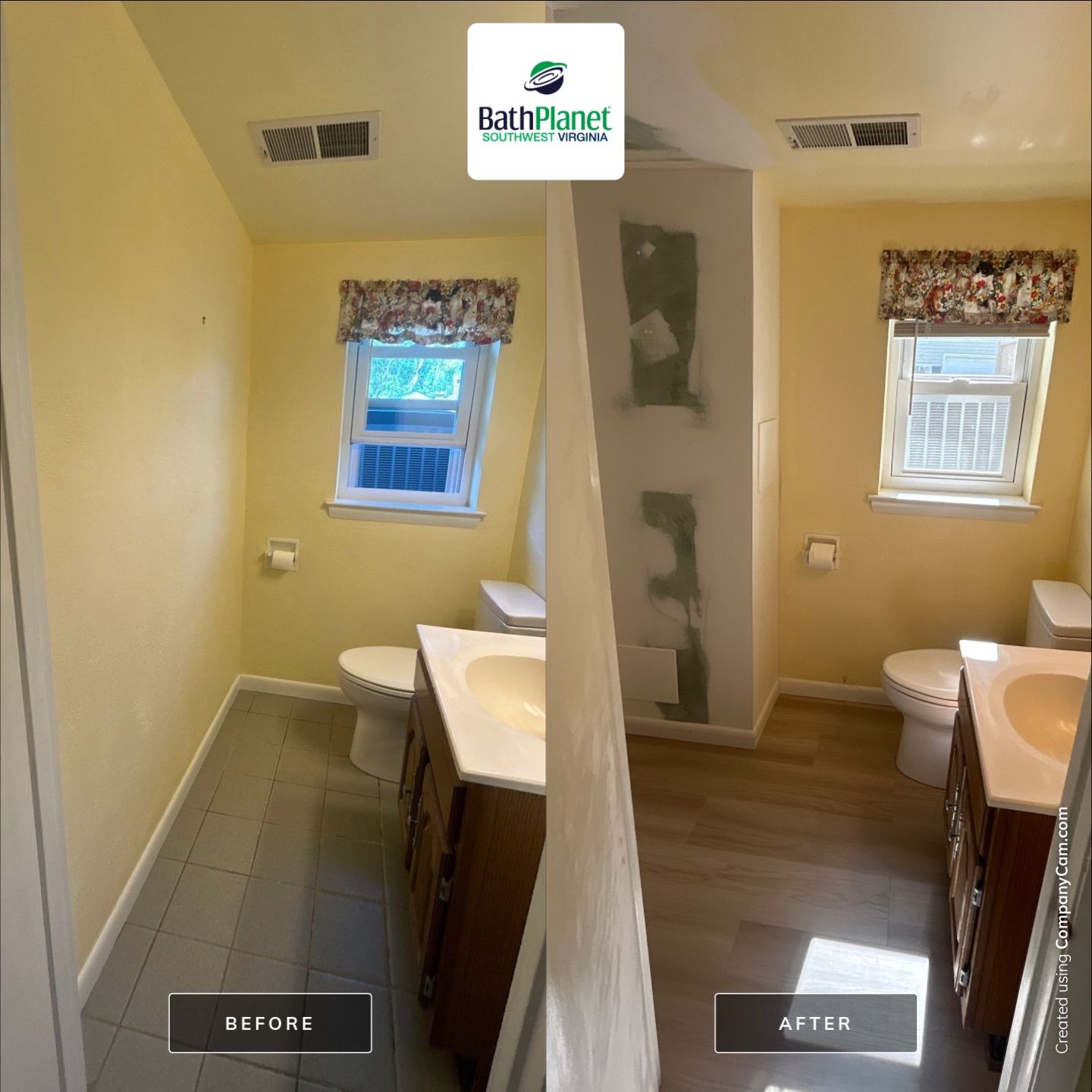 Half- to Full- Bath by BathPlanet SW Virginia
