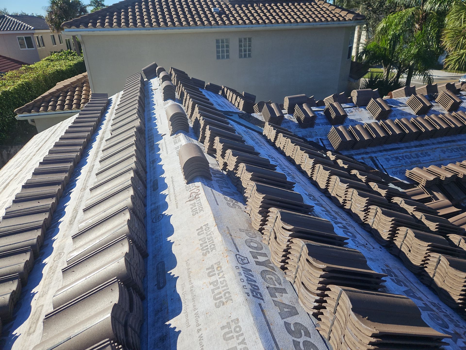 Residential Roofing Installation using WestLake Roofing Tile by BLUES BROTHERS ROOFING