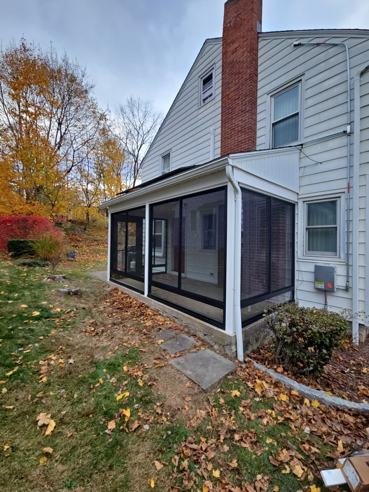Summer Space Porch Enclosure by DiGiorgi Roofing and Siding Inc