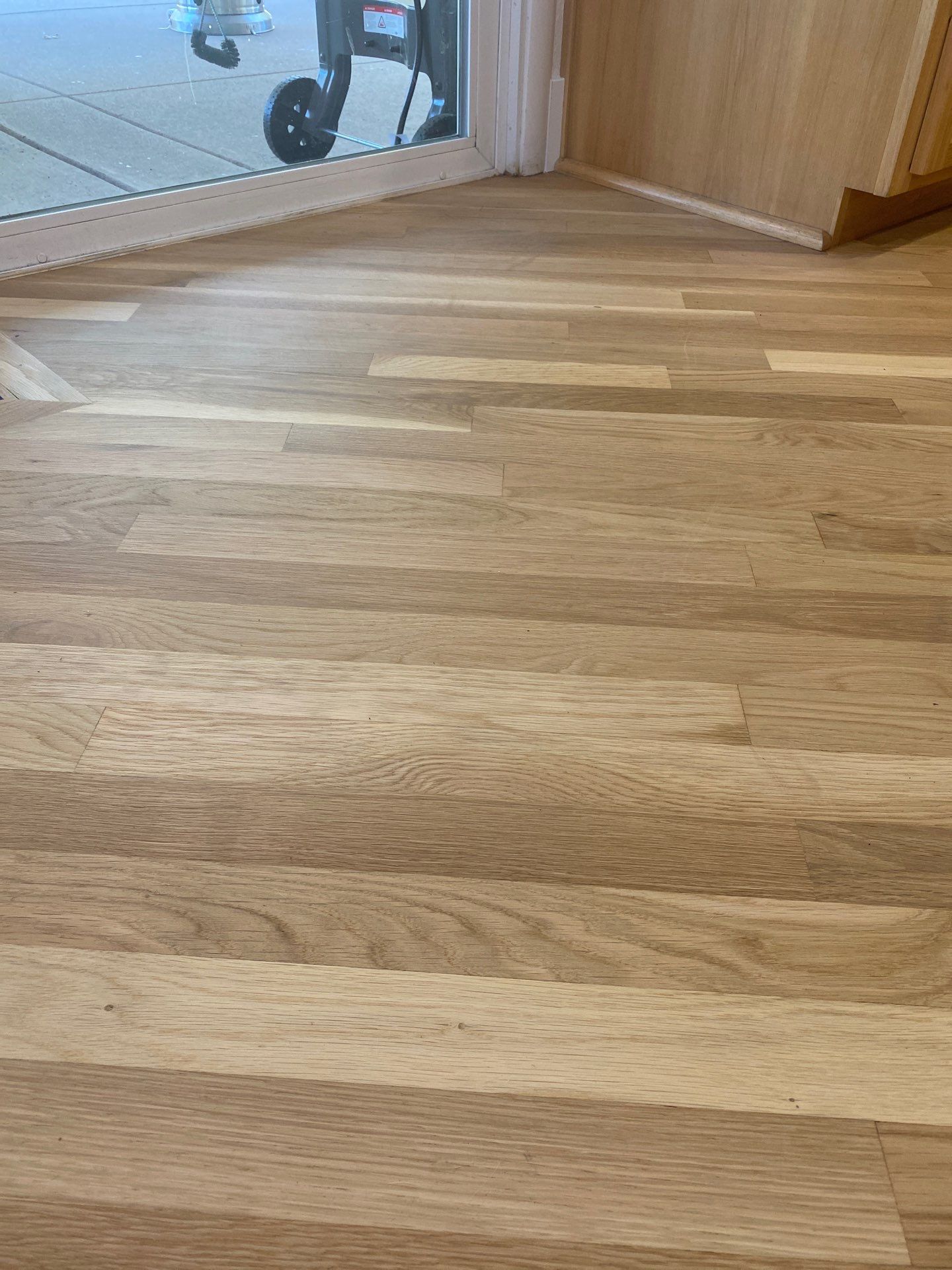 White Oak Installation and Refinish by Footprints Floors South Sacramento