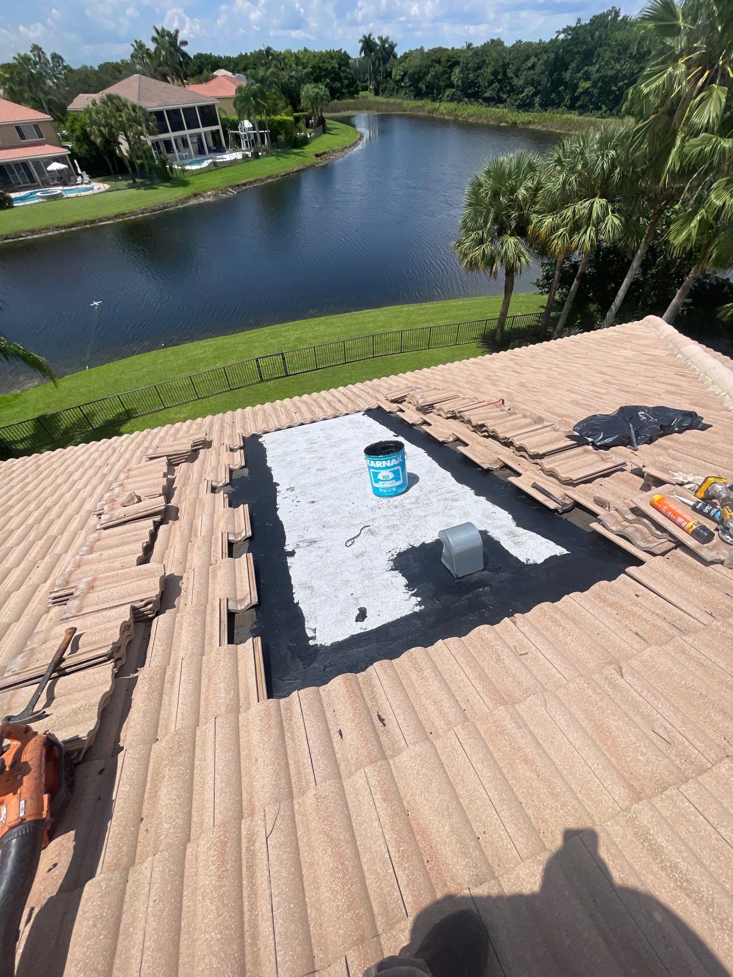 Tile Roof Repair - Delray Beach by Hercules Roofing