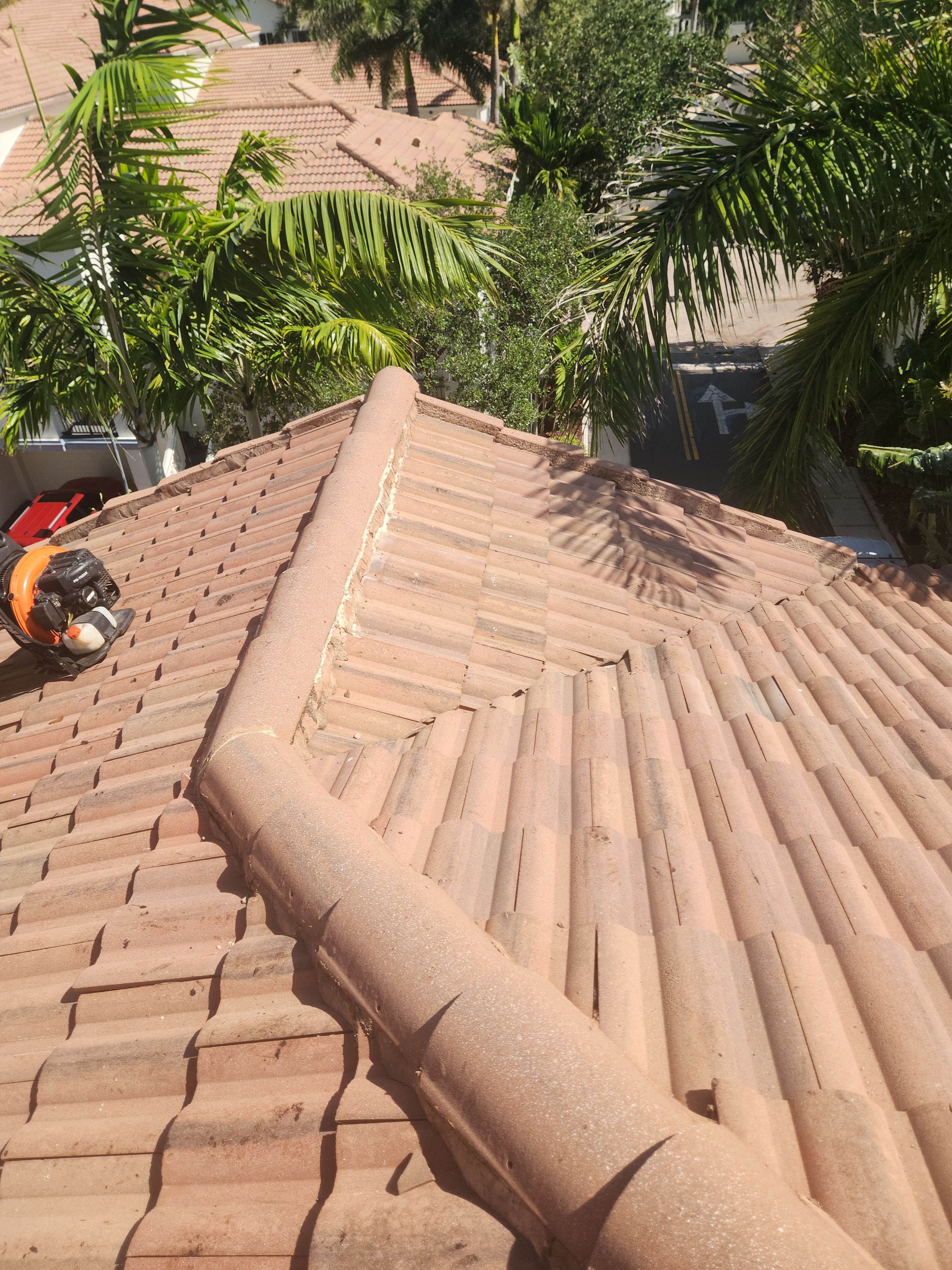 Tile Roof Leak Repair and Plywood Decking Replacement in Boynton Beach by Aastro Roofing
