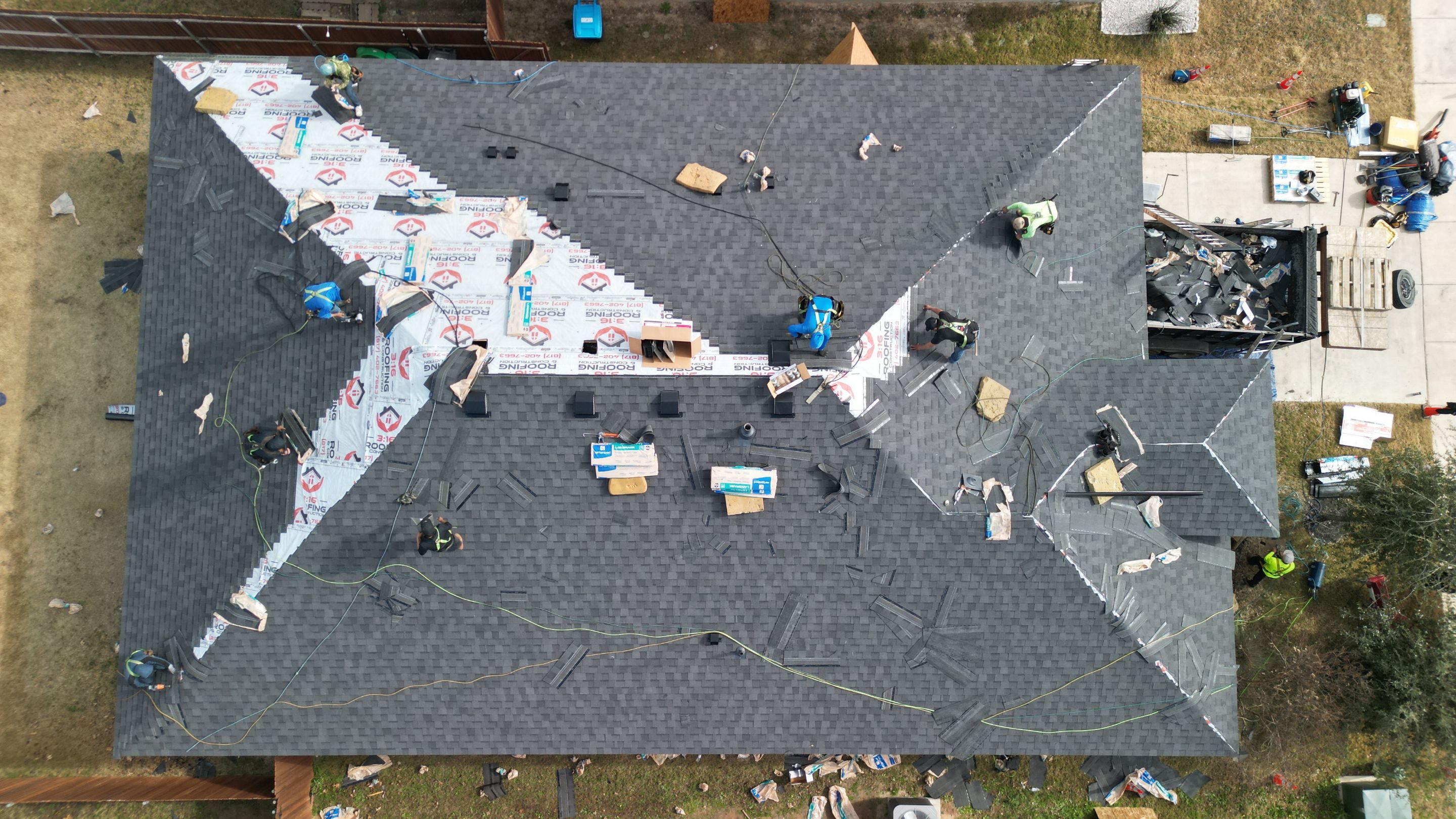 Roof Replacement - CertainTeed Landmark by 3:16 Roofing and Construction