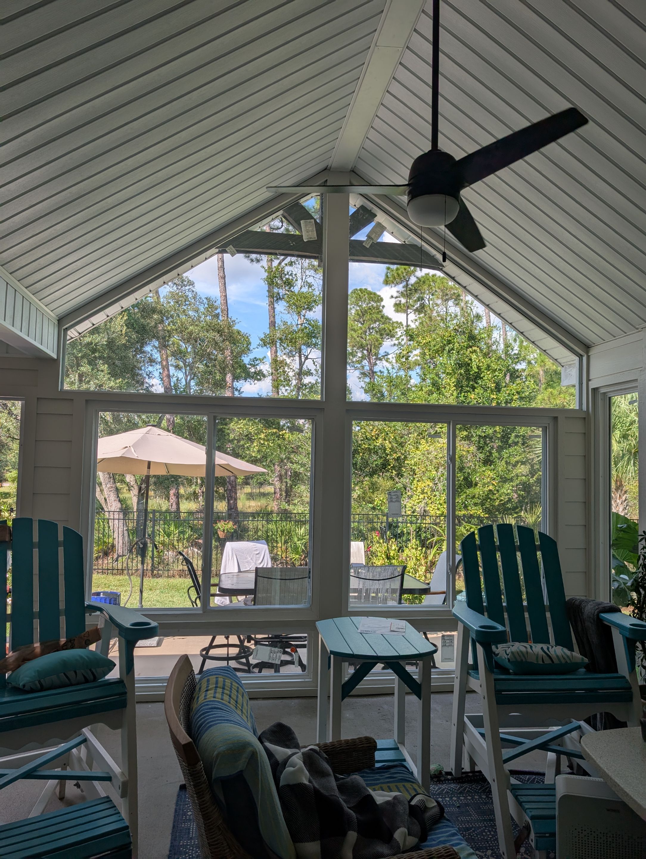 Cathedral Glass Under in Pensacola  by Titan Sunrooms