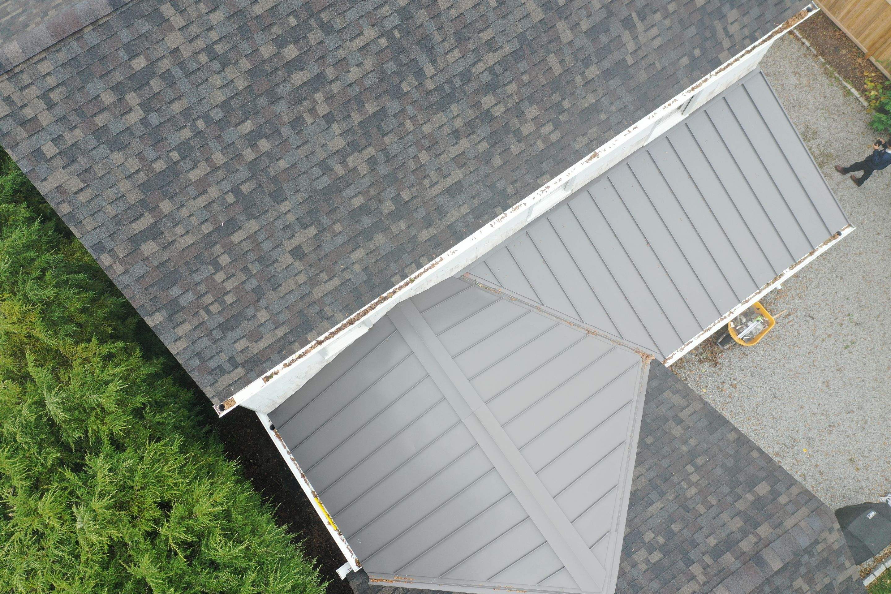 Residential Roofing Installation using Owens Corning TruDefinition by A Plus Exterior