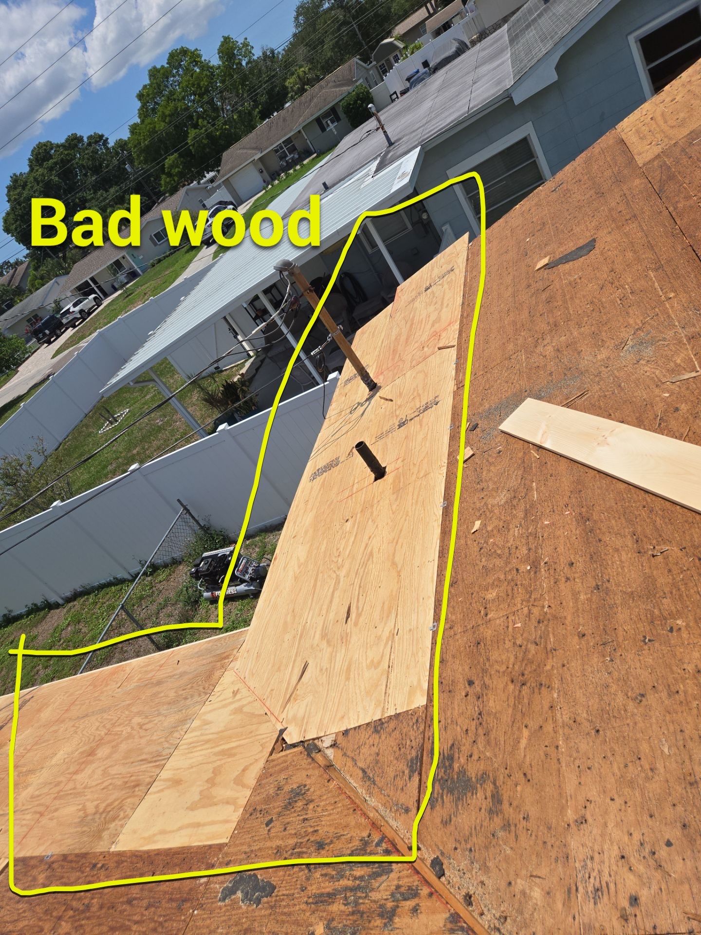 Project in St. Petersburg 33702 by Mitchell Roofing Company LLC 