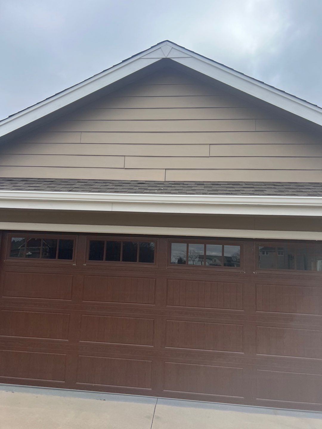 Exterior house painting color change by Cutting edge painting 