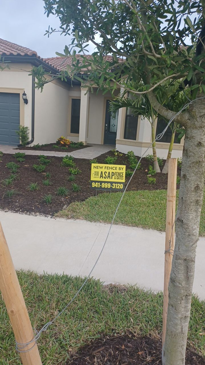 Nokomis, FL 4ft. Tall 3-Rail Bronze Aluminum  by Asap fence and gates, LLC