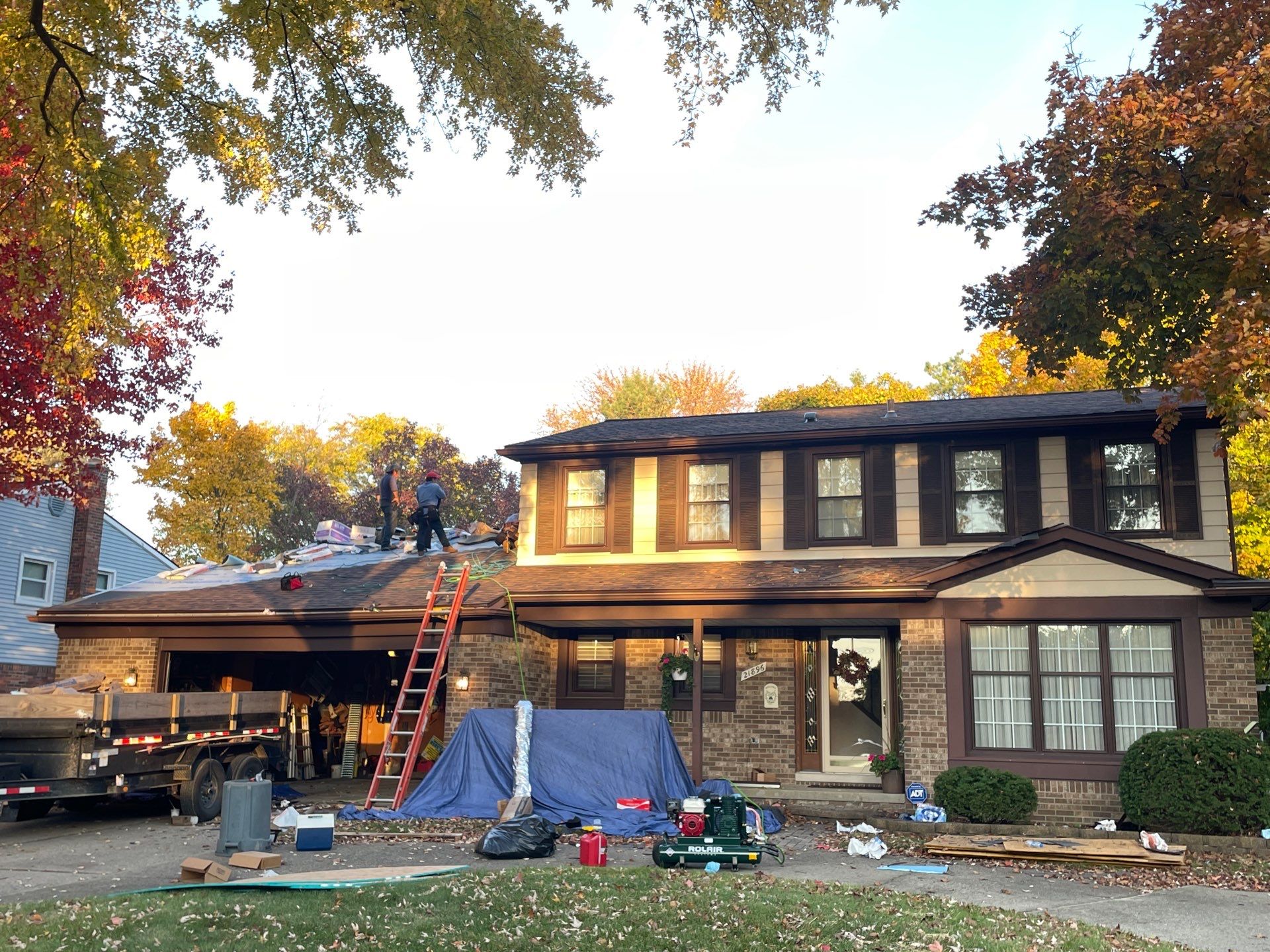 Roof Replacement using CertainTeed Landmark by 180 Contractors