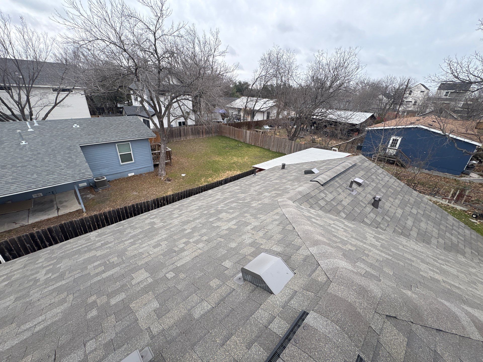 Roof Replacement in Austin, TX | Owens Corning Driftwood Shingles by Kstylez Roofing & Construction