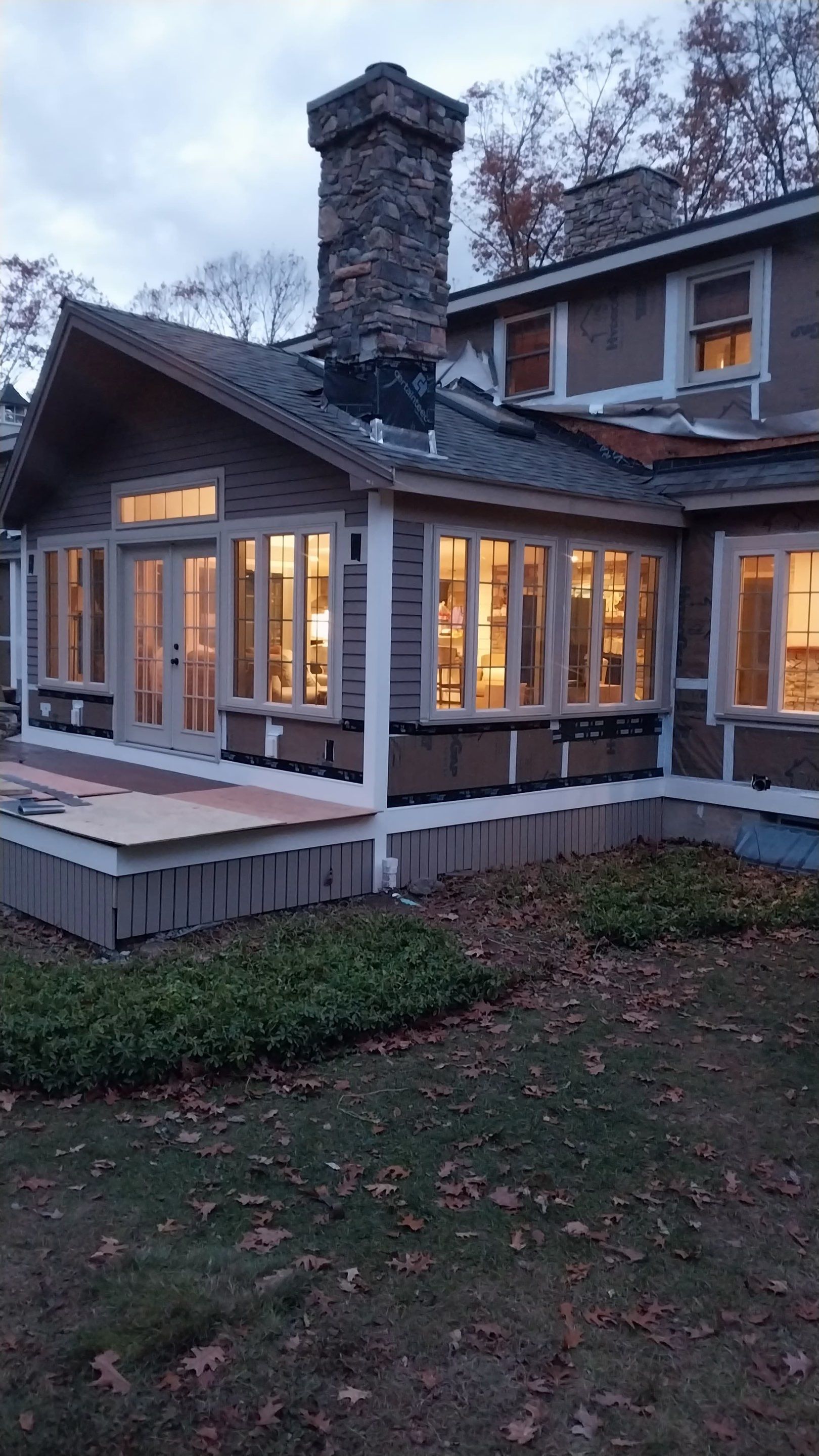 Complete House & Barn Roof with 13 Skylight Reflashing + EPDM Repairs by Mighty Dog Roofing of Greater Middlesex County