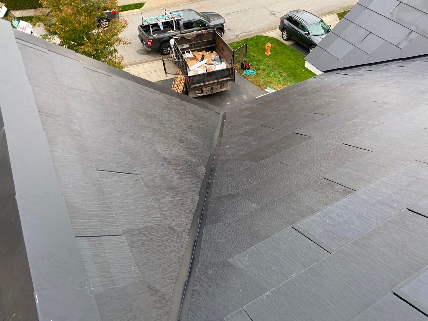Tesla Solar Roof Installation by American Home Contractors