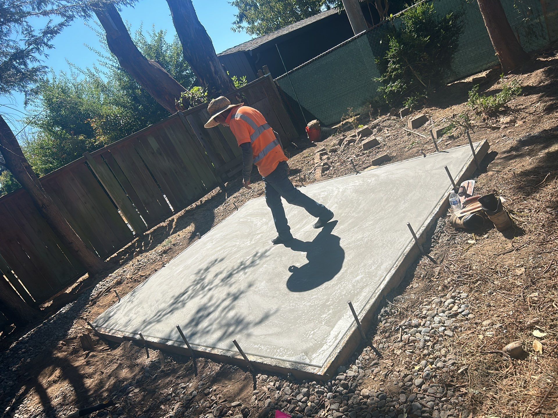 James | Concrete Slab  by Jireh Asphalt & Concrete Inc 