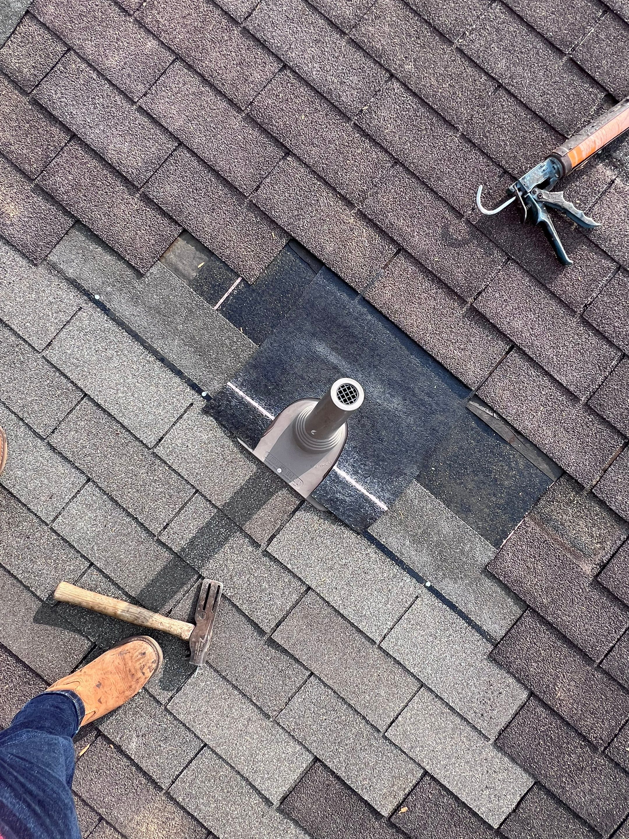 Residential Roofing Repair using Owen's Corning Duration (Lifetime) Shingles by Roof Repair Services LLC