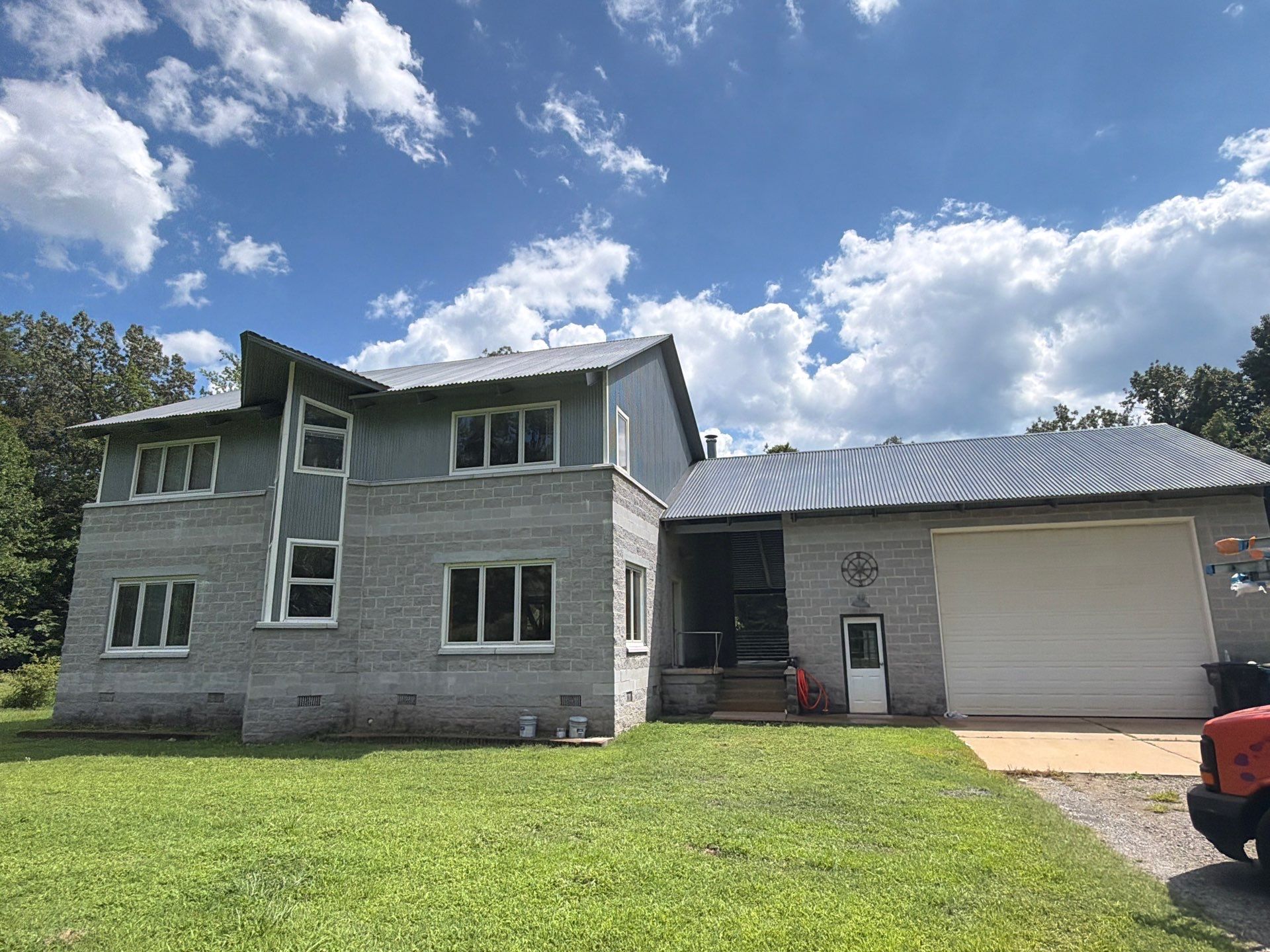 Complete roof painting by AKK Painting LLC