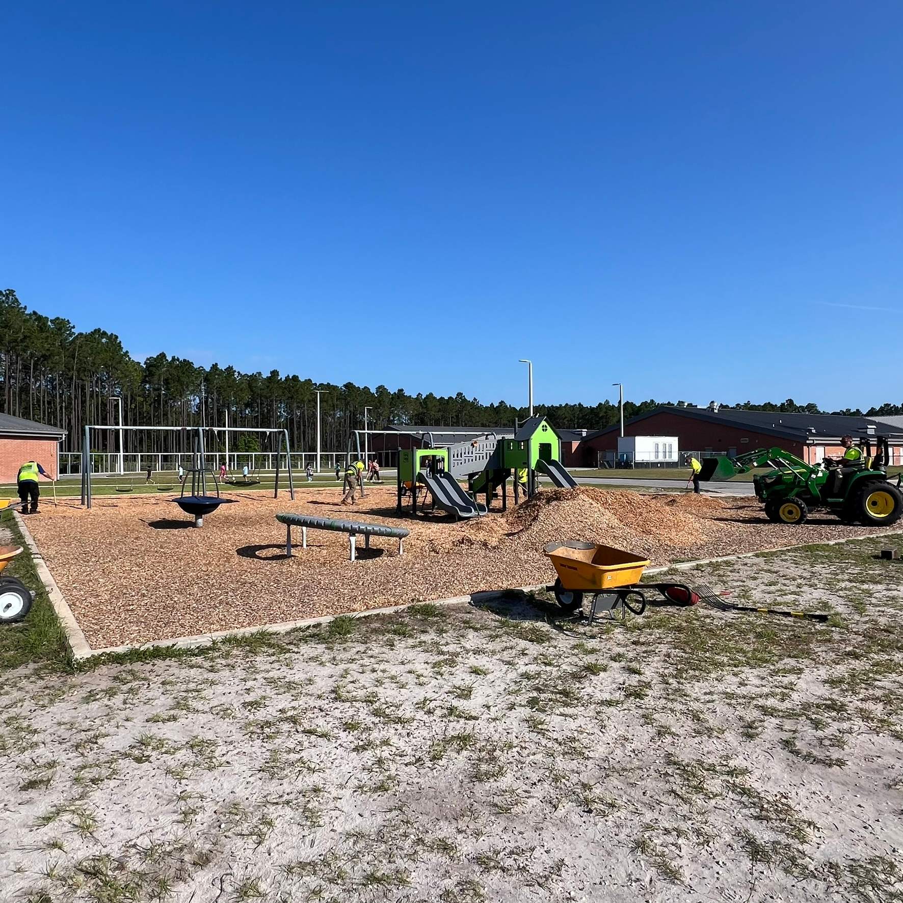 Mulch Installation | IPEMA Certified Playground Mulch by ProGreen Services